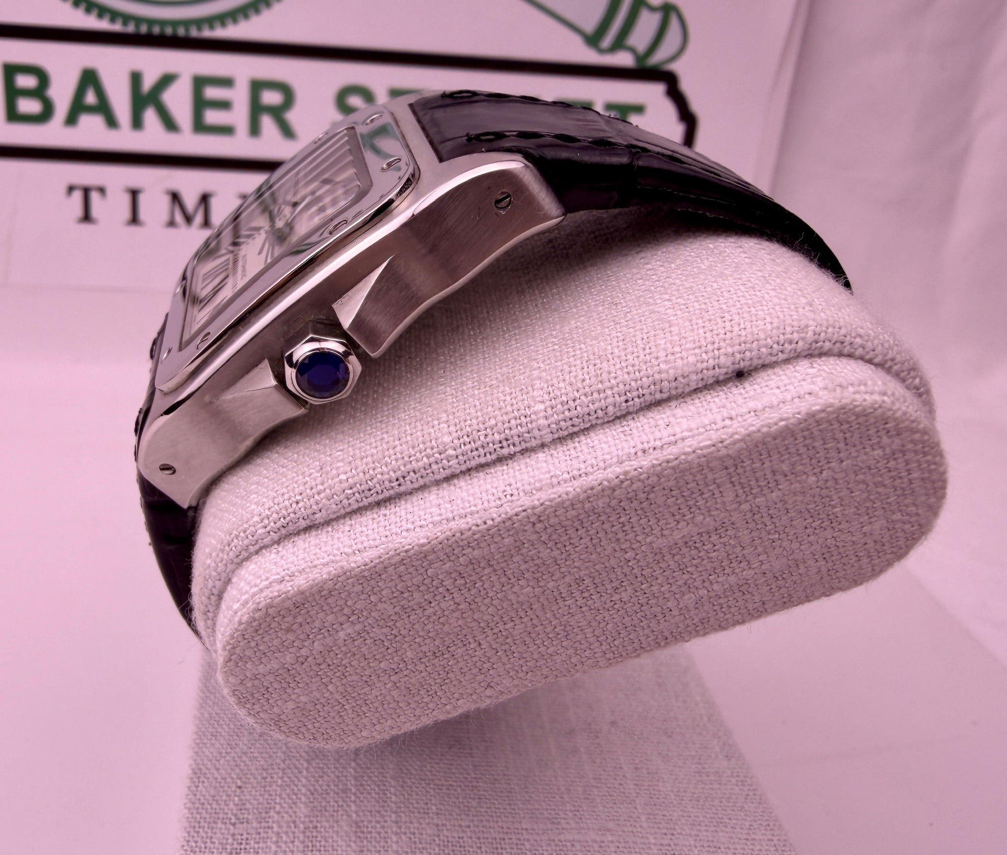 Case #415 — Cartier Santos 100 White Dial Ref. 2878
