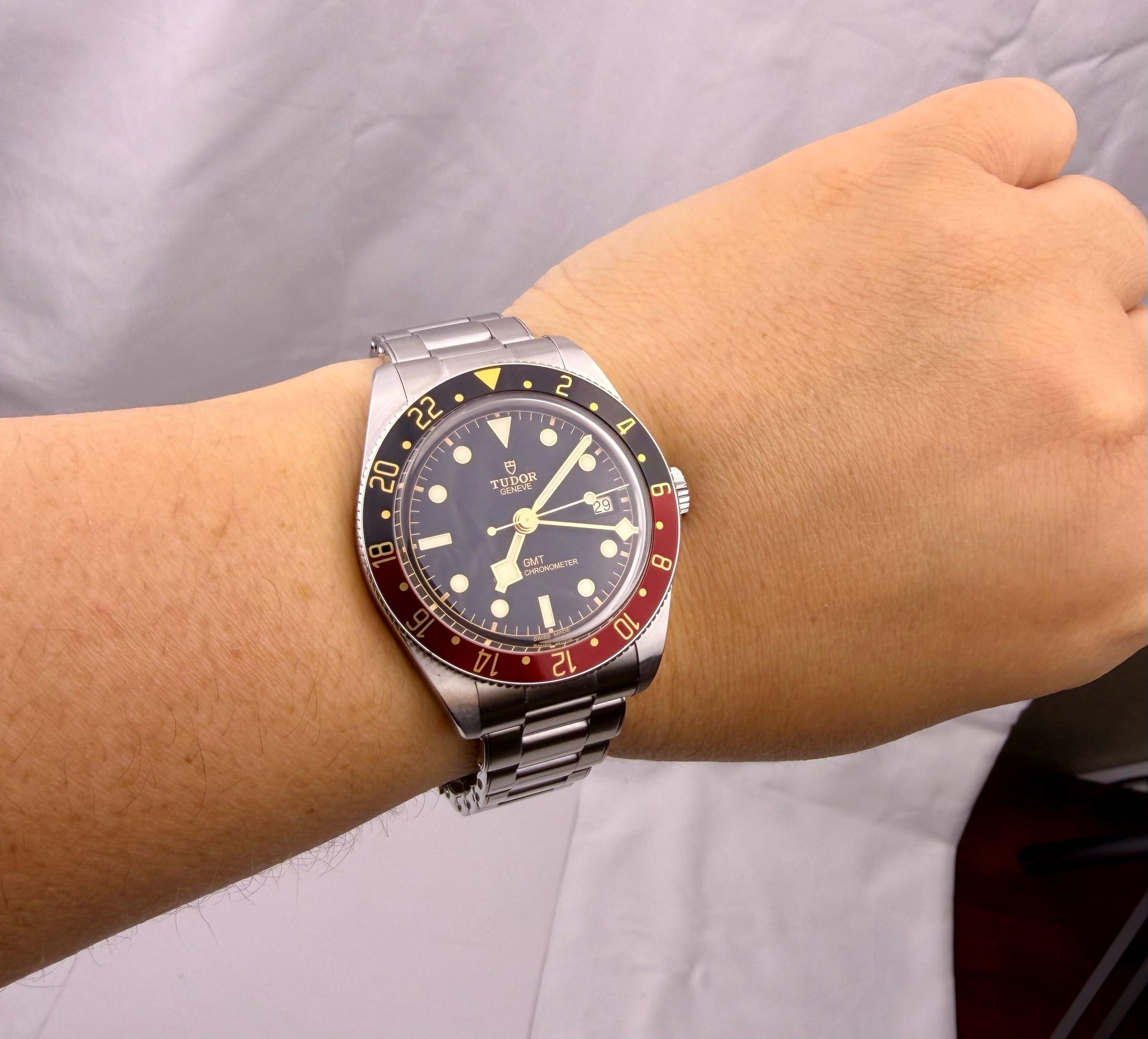 Case #390 — Tudor Black Bay 58 GMT “Coke” Ref. 7939G1A0NRU-0001