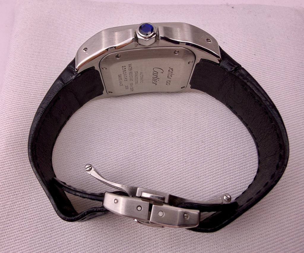 Case #415 — Cartier Santos 100 White Dial Ref. 2878
