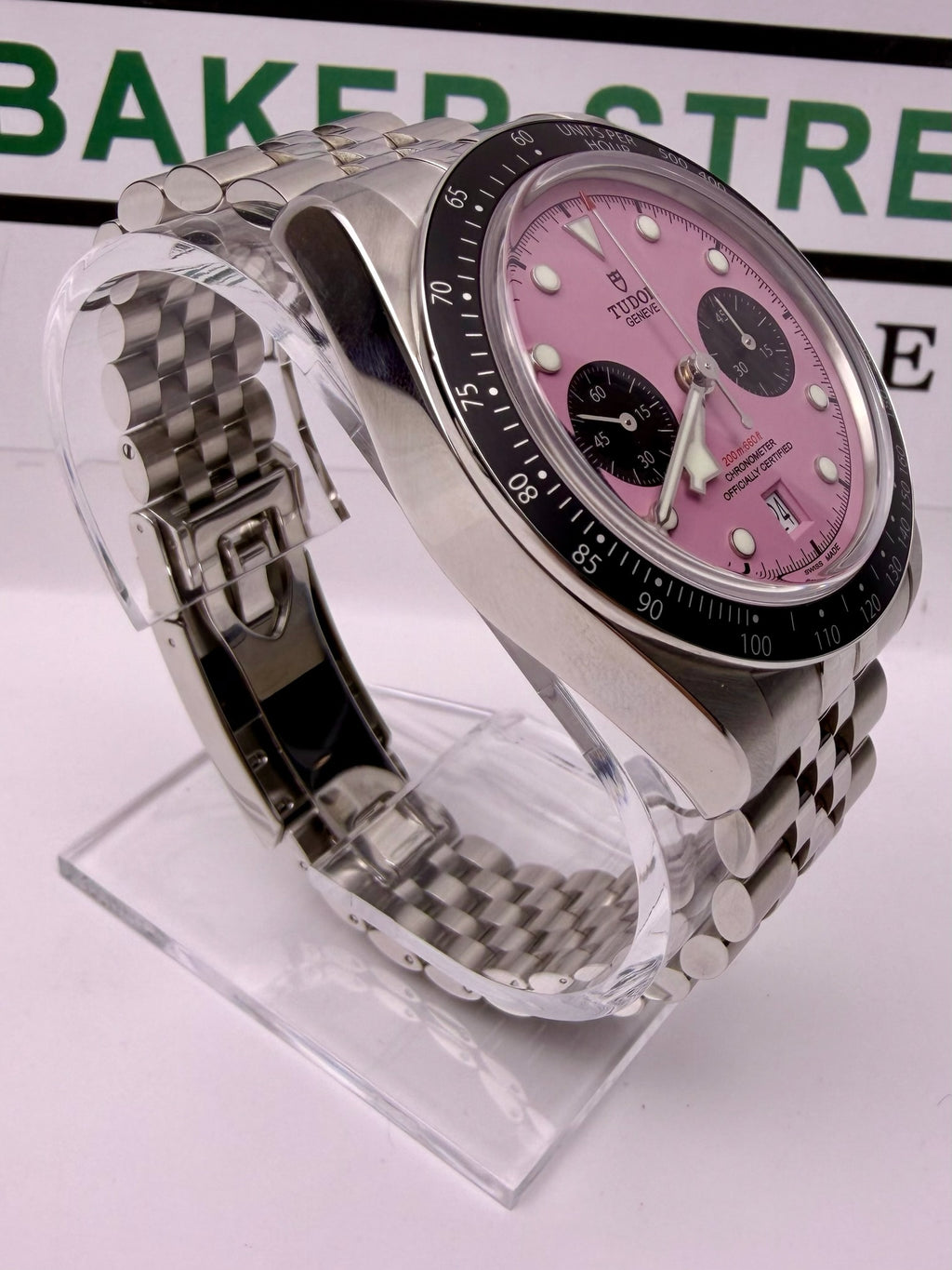 Case #395 — Tudor Black Bay Chronograph “Pink Flamingo” Ref. M79360N