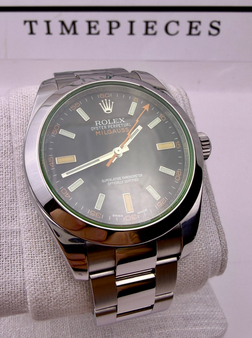Case #433 — Rolex Milgauss Ref. 116400GV