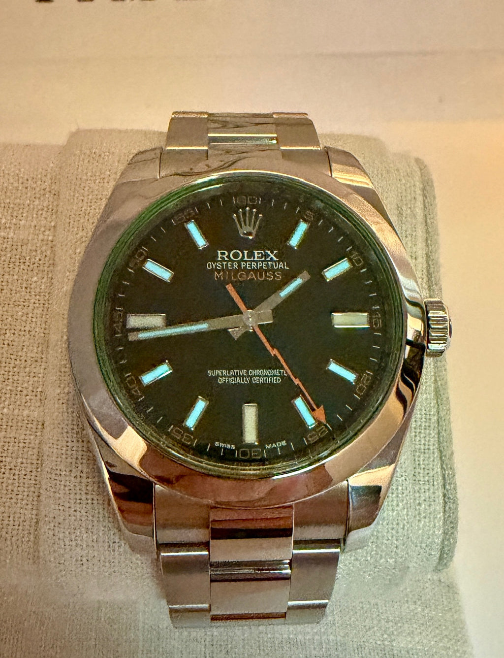 Case #433 — Rolex Milgauss Ref. 116400GV