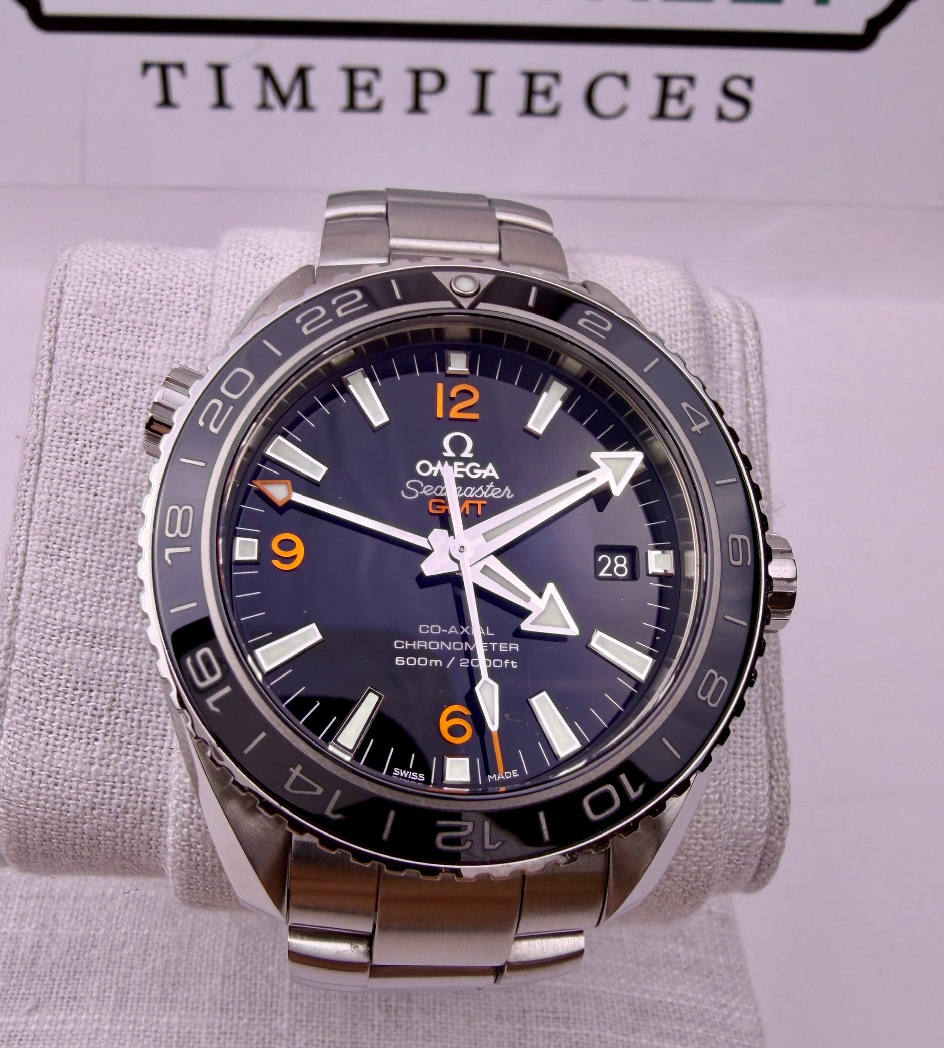 Case #412 — Omega Seamaster Planet Ocean GMT Black Ref. 232.30.44.22.01.002