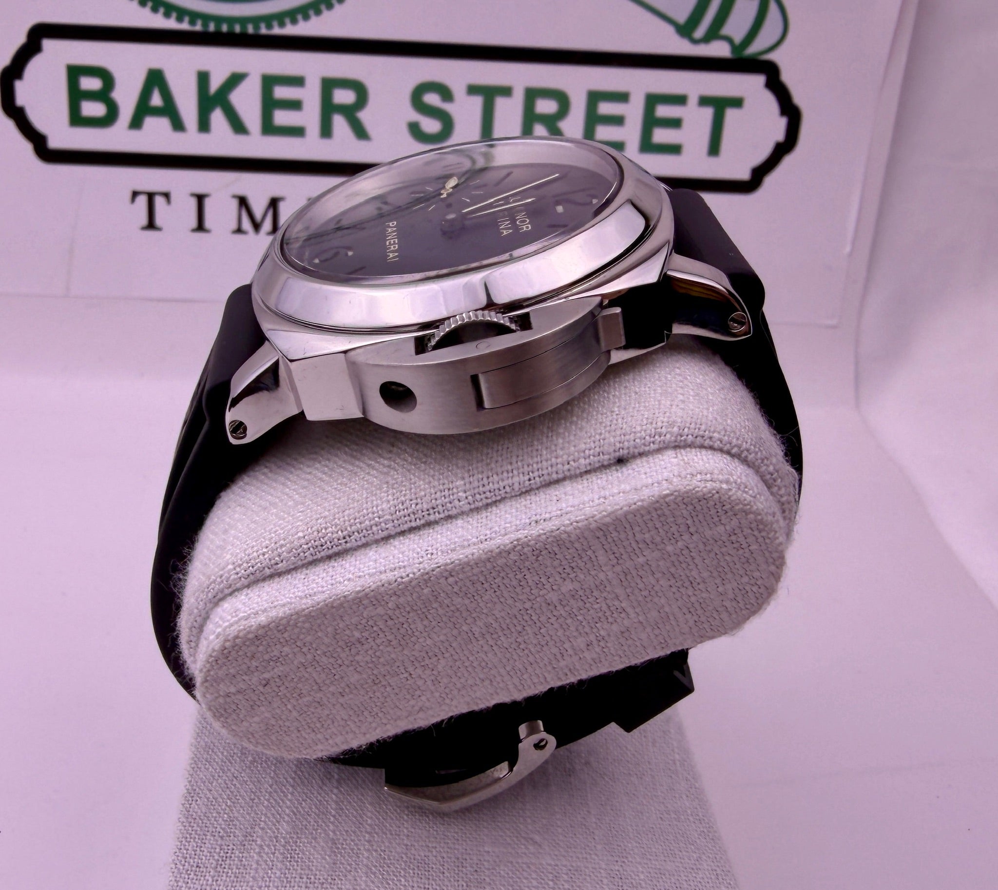 Case #413 — Panerai Luminor Black on Black Rubber Ref. PAM00111