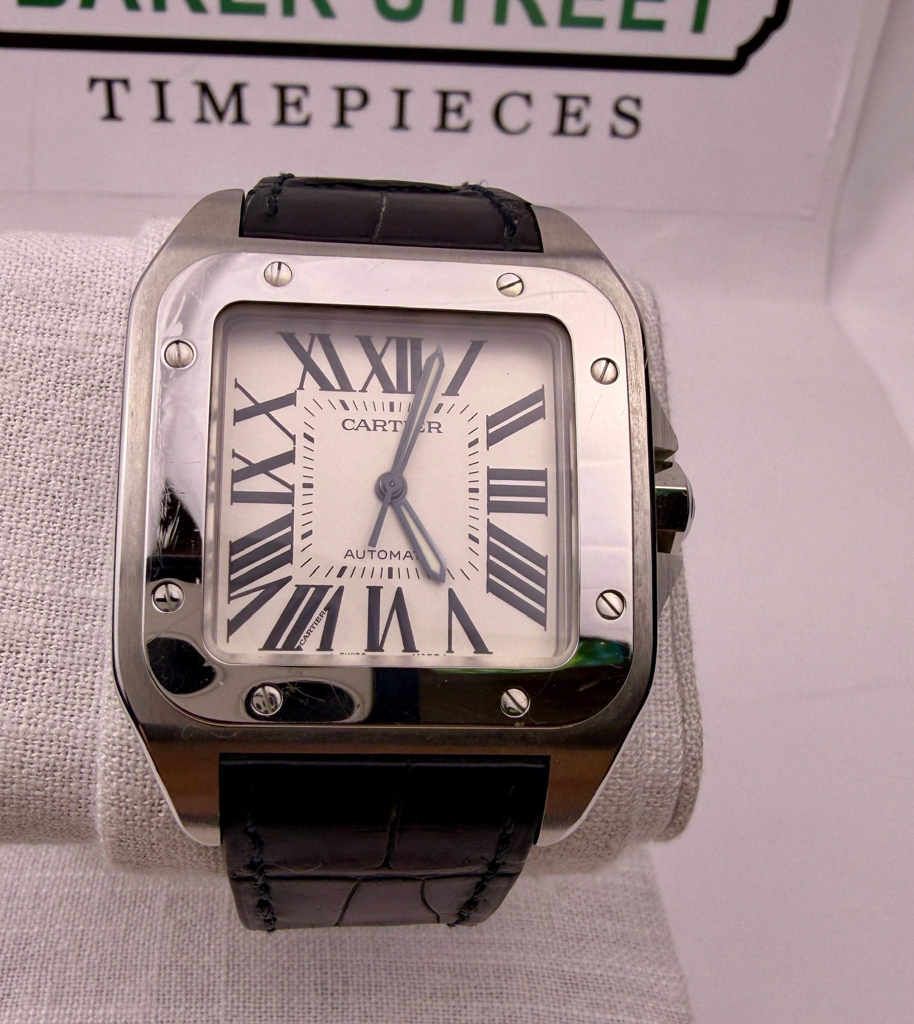 Case #426 — Cartier SA Santos 100 Ref. W20073X8
