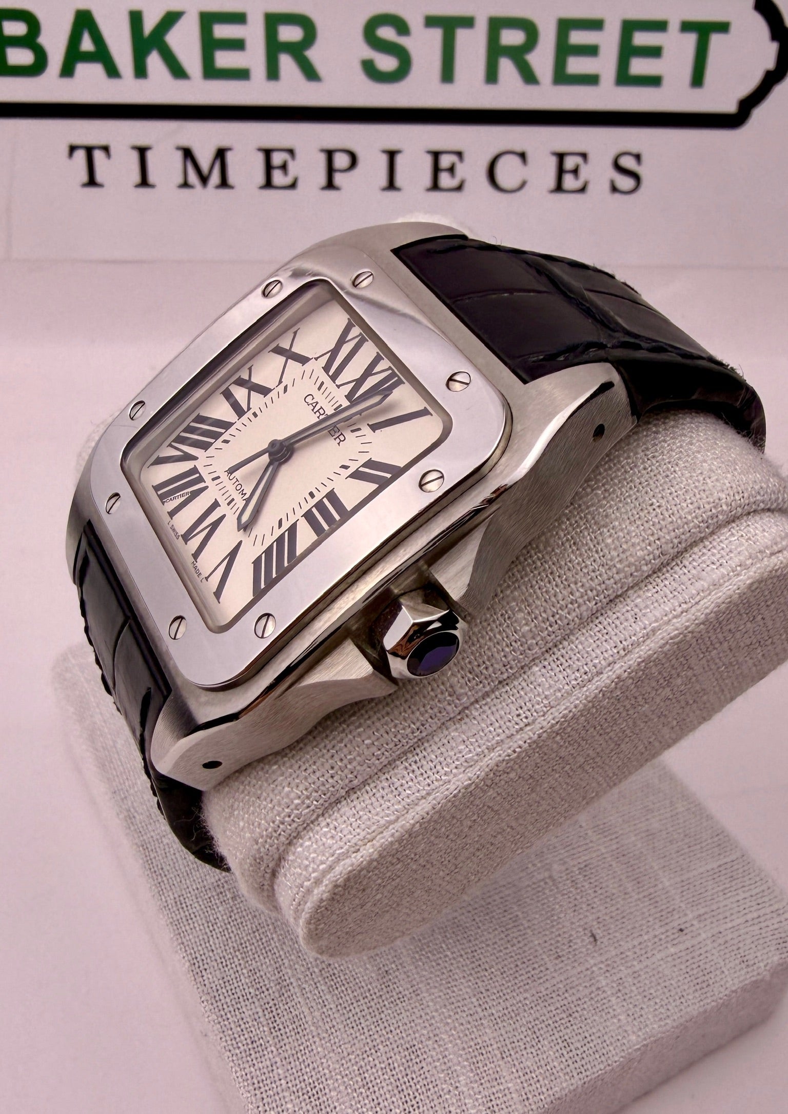 Case #426 — Cartier SA Santos 100 Ref. W20073X8