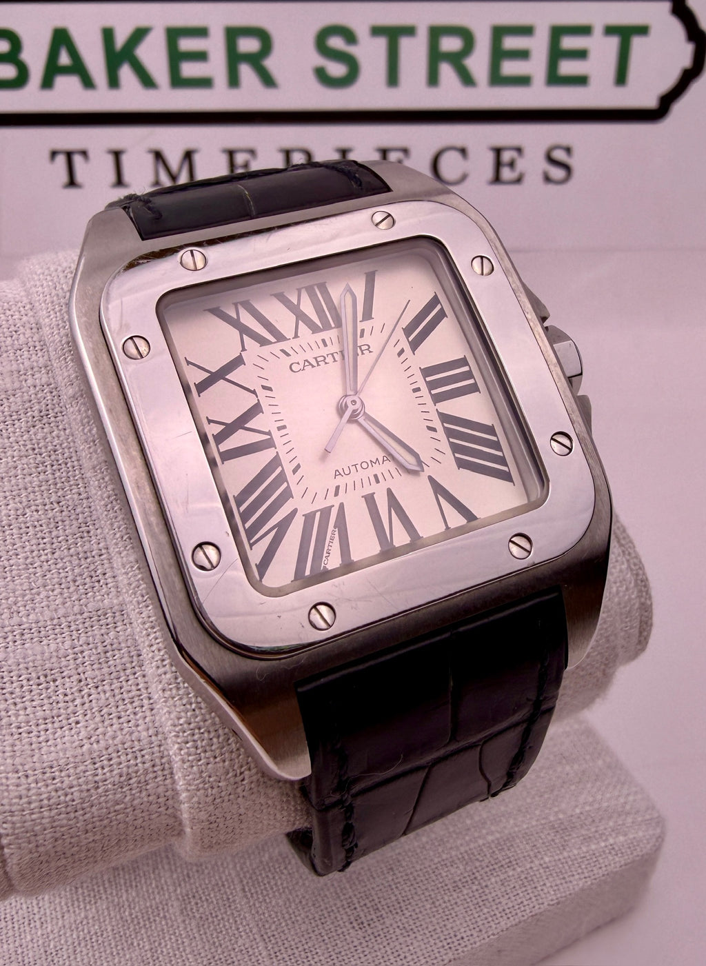 Case #426 — Cartier SA Santos 100 Ref. W20073X8