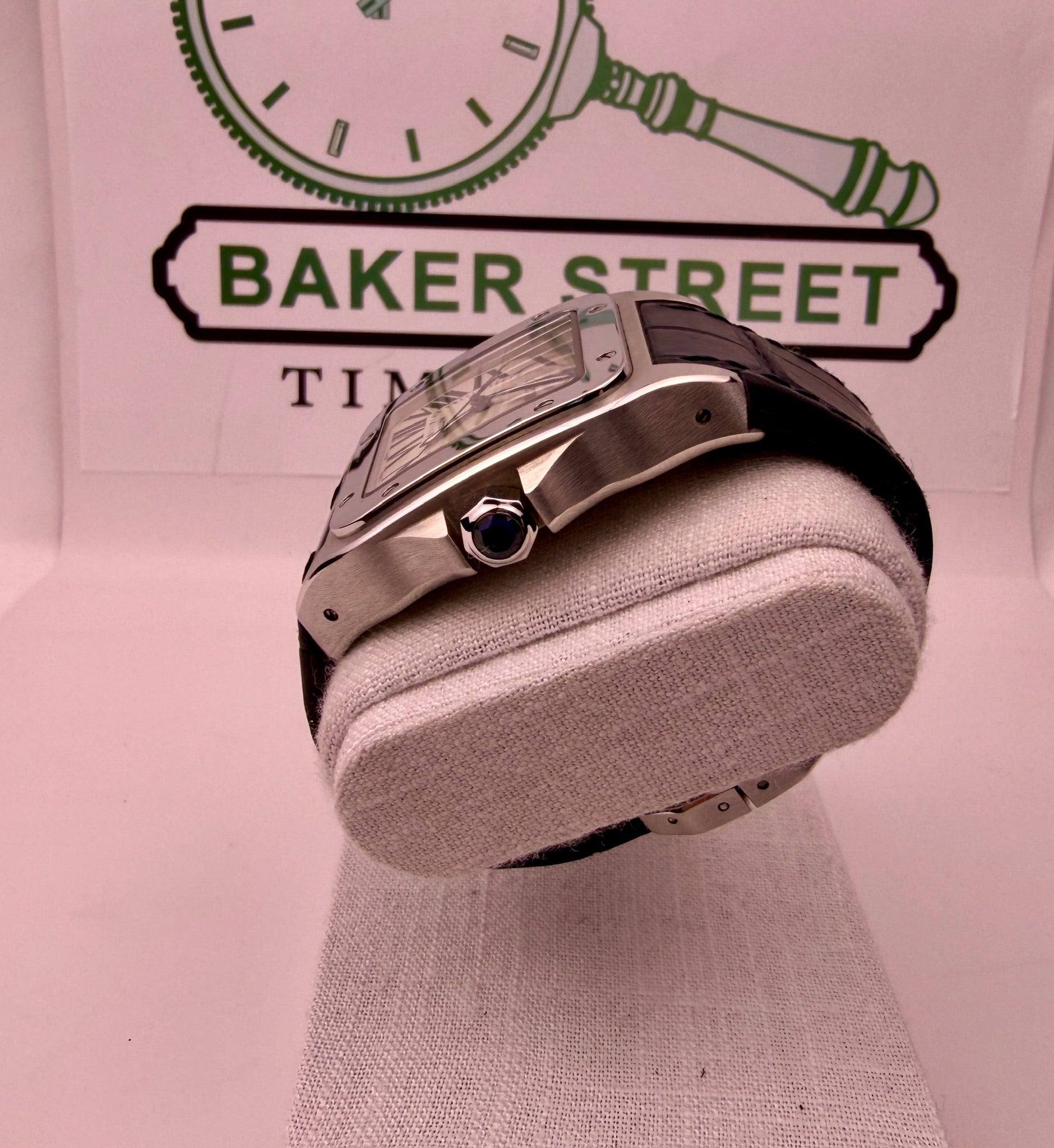 Case #426 — Cartier SA Santos 100 Ref. W20073X8