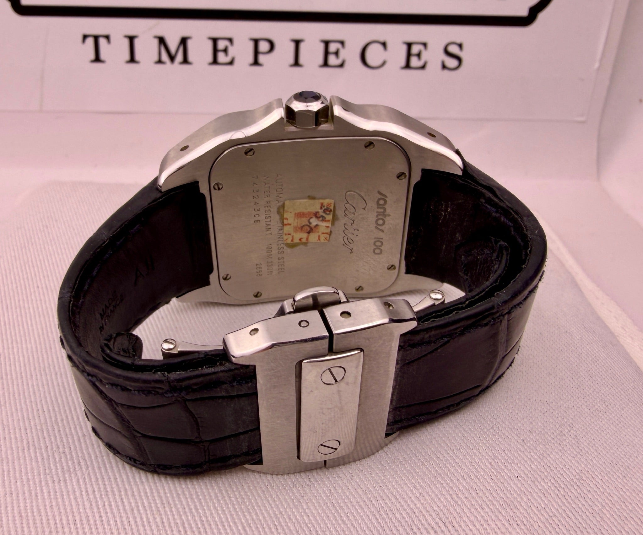Case #426 — Cartier SA Santos 100 Ref. W20073X8