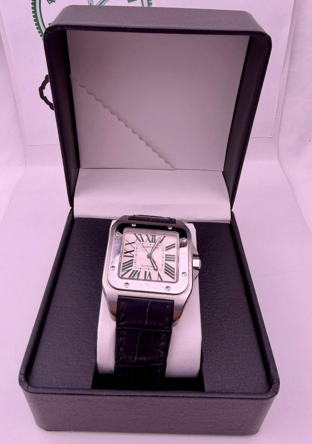 Case #426 — Cartier SA Santos 100 Ref. W20073X8