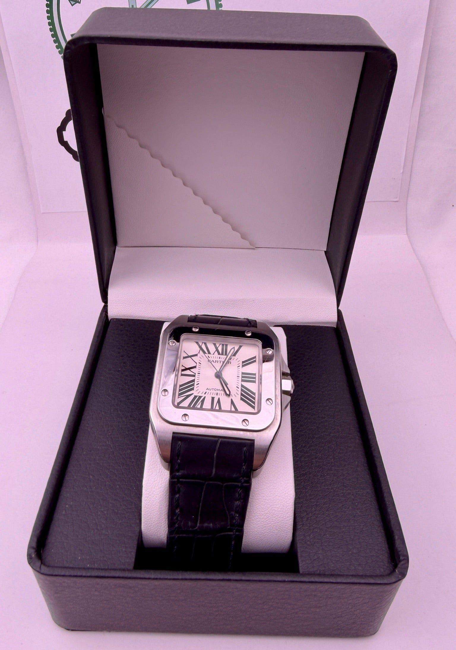 Case #426 — Cartier SA Santos 100 Ref. W20073X8