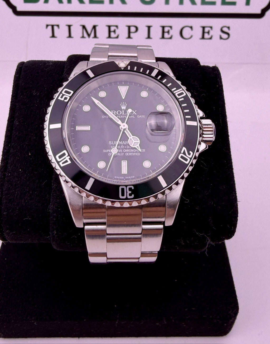 Case #414 — Rolex Submariner Date Black Ref. 16610