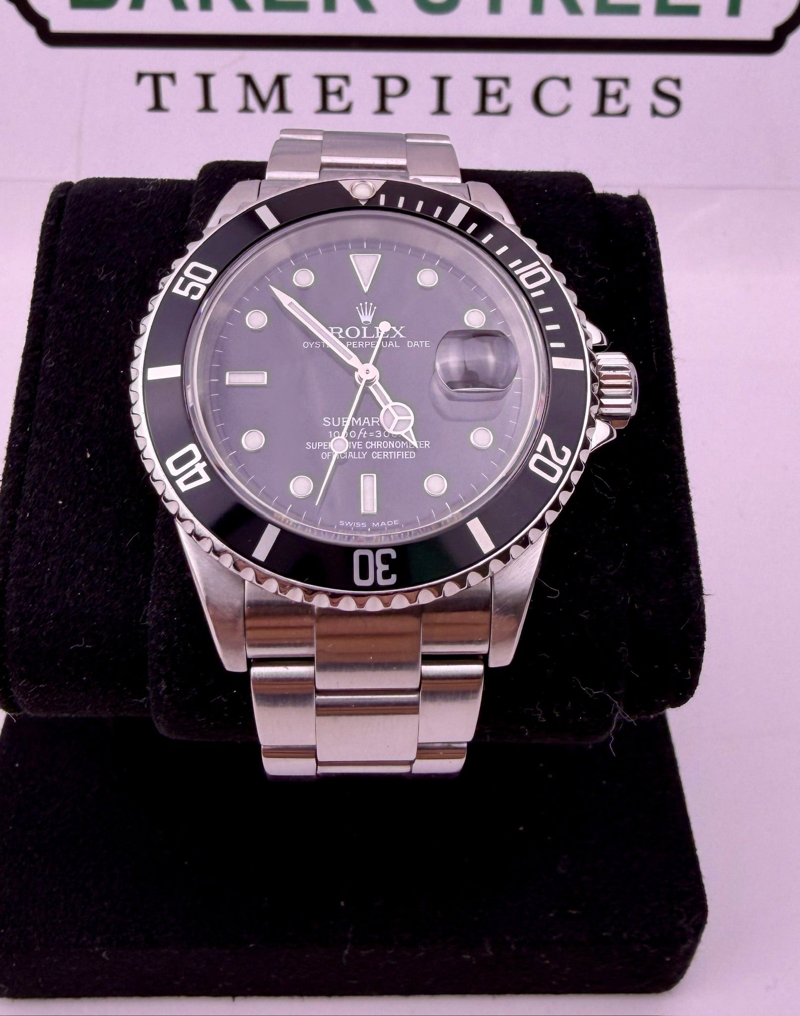 Case #414 — Rolex Submariner Date Black Ref. 16610
