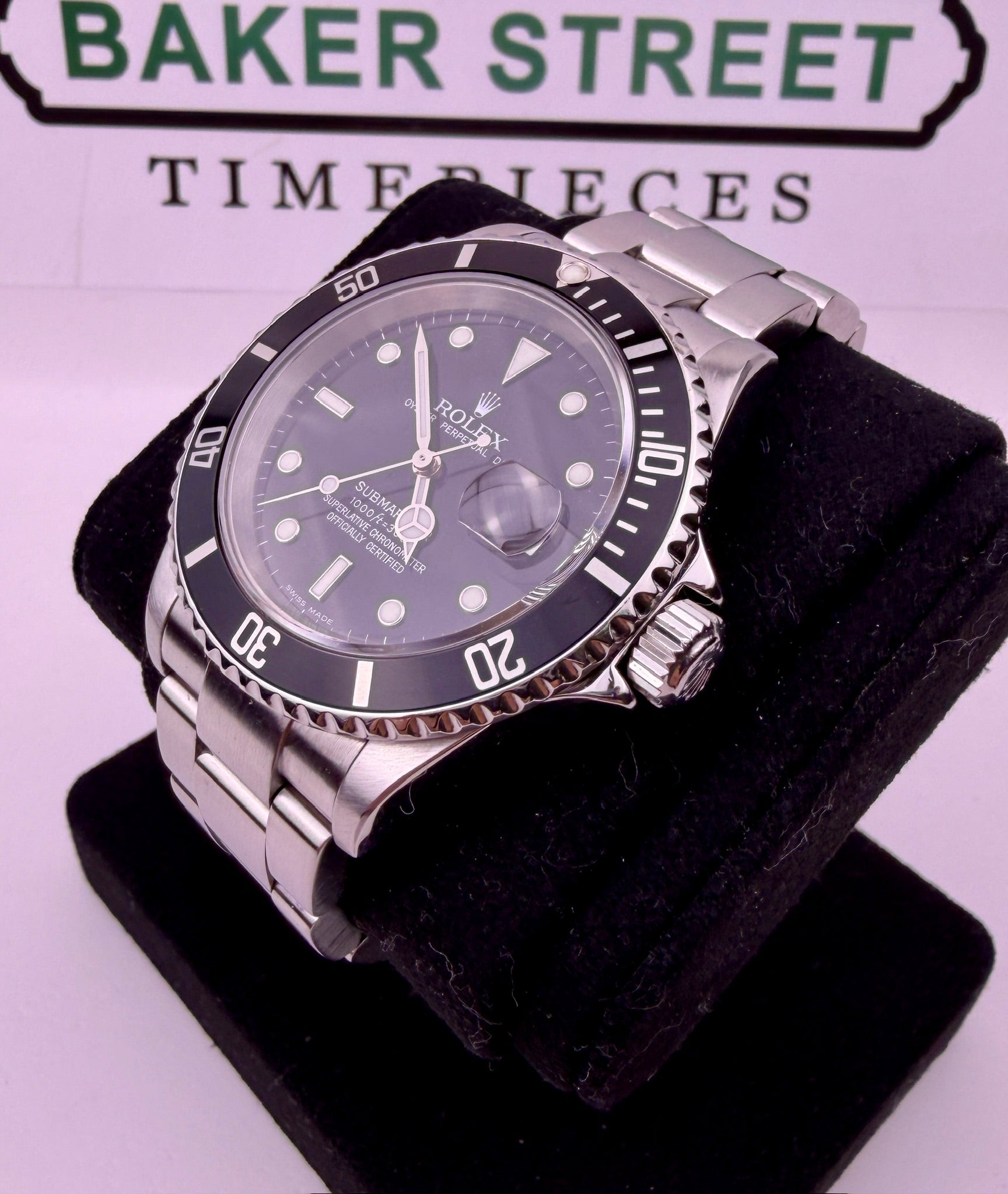 Case #414 — Rolex Submariner Date Black Ref. 16610