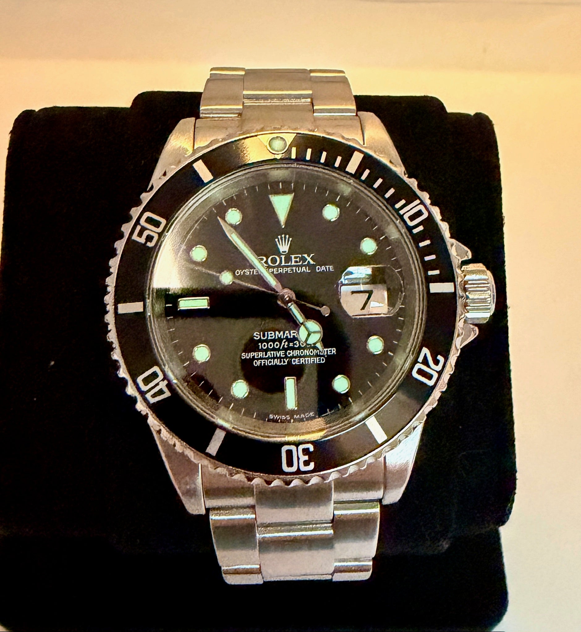 Case #414 — Rolex Submariner Date Black Ref. 16610