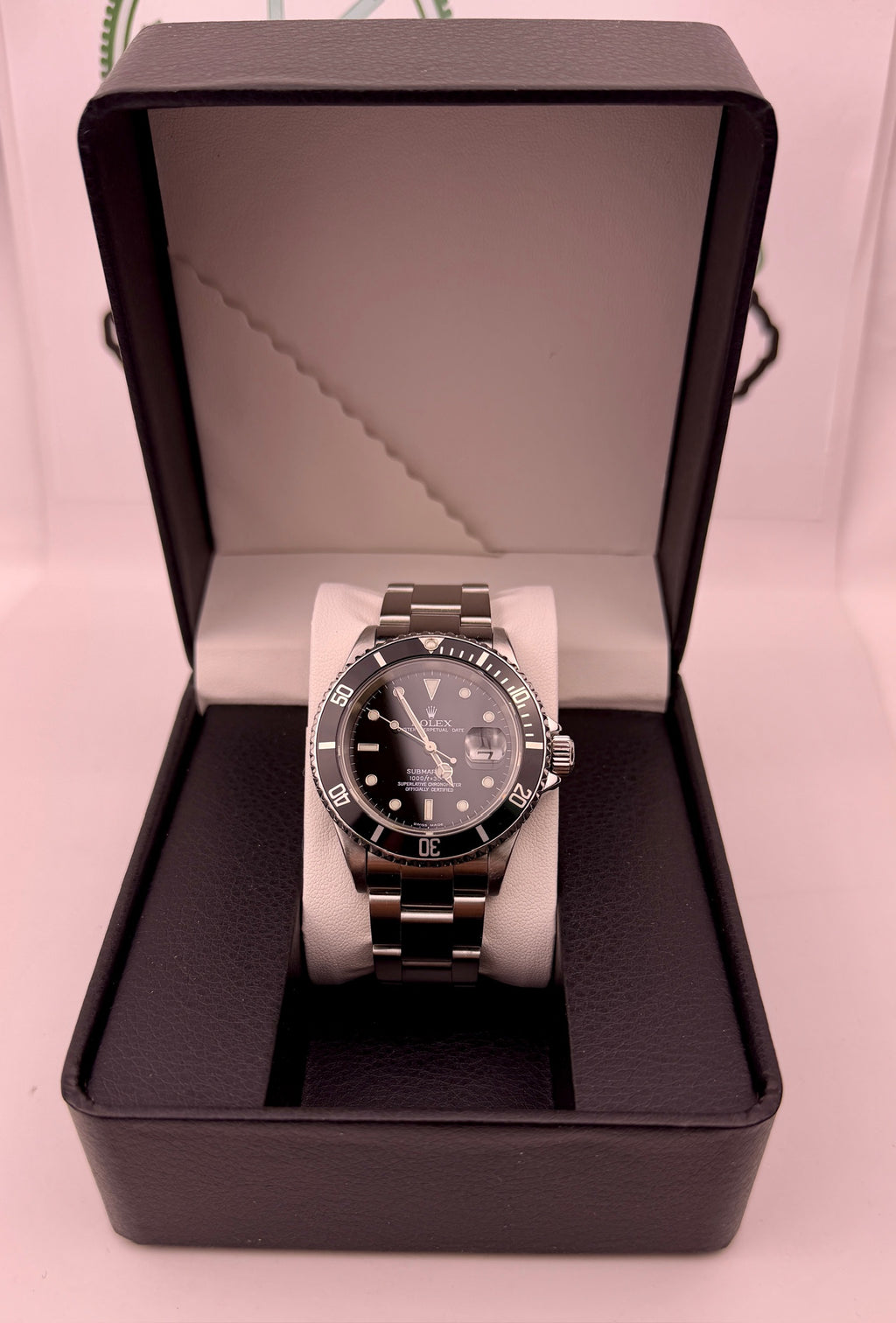 Case #414 — Rolex Submariner Date Black Ref. 16610