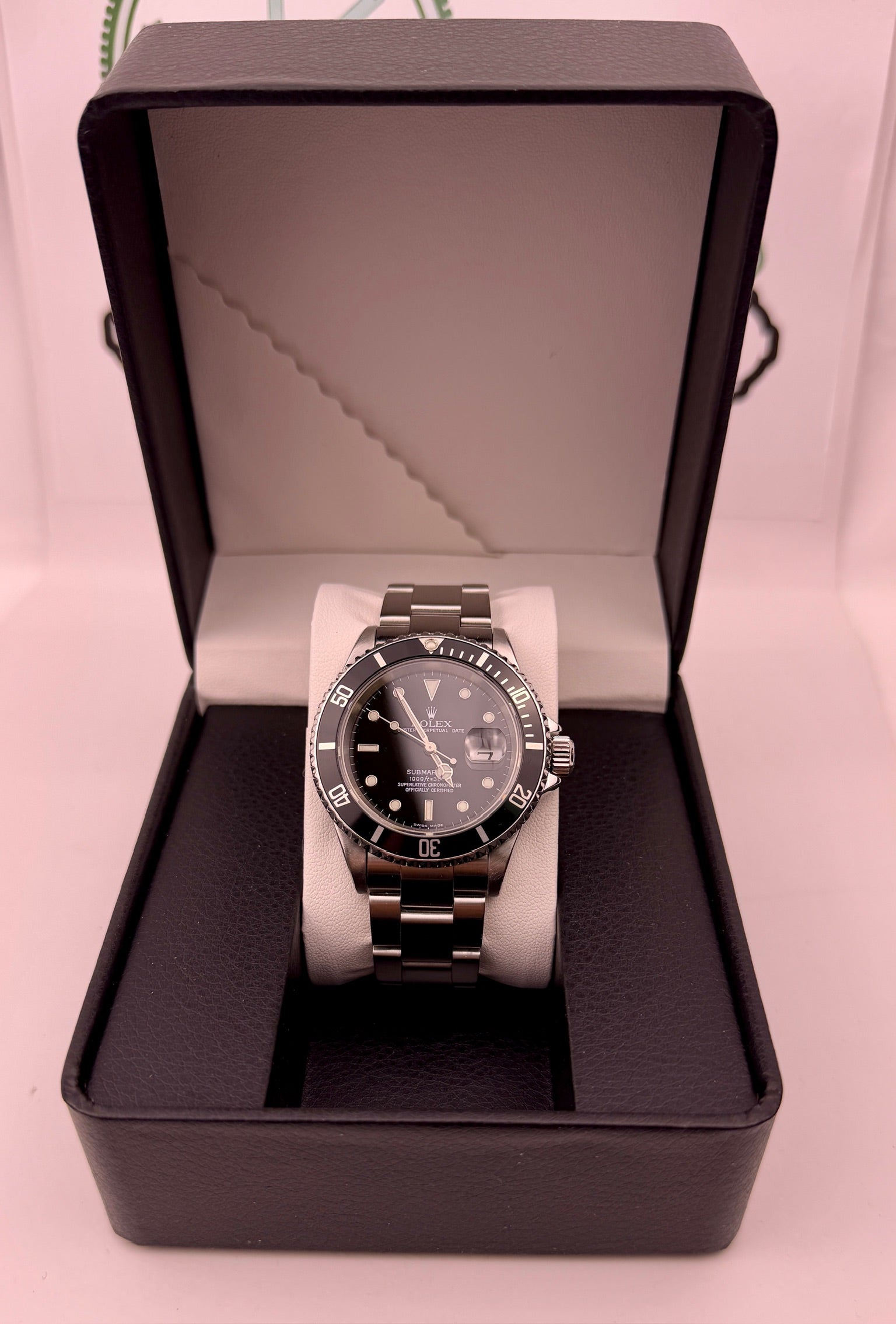 Case #414 — Rolex Submariner Date Black Ref. 16610