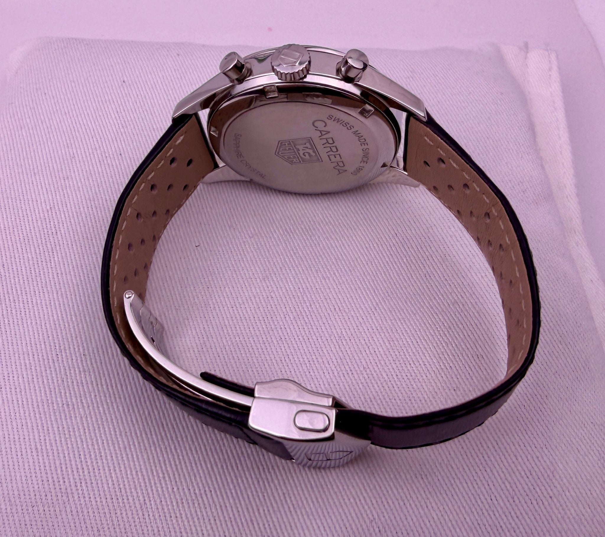 Case #419 — TAG Heuer Carrera Chronograph Ref. CV2113