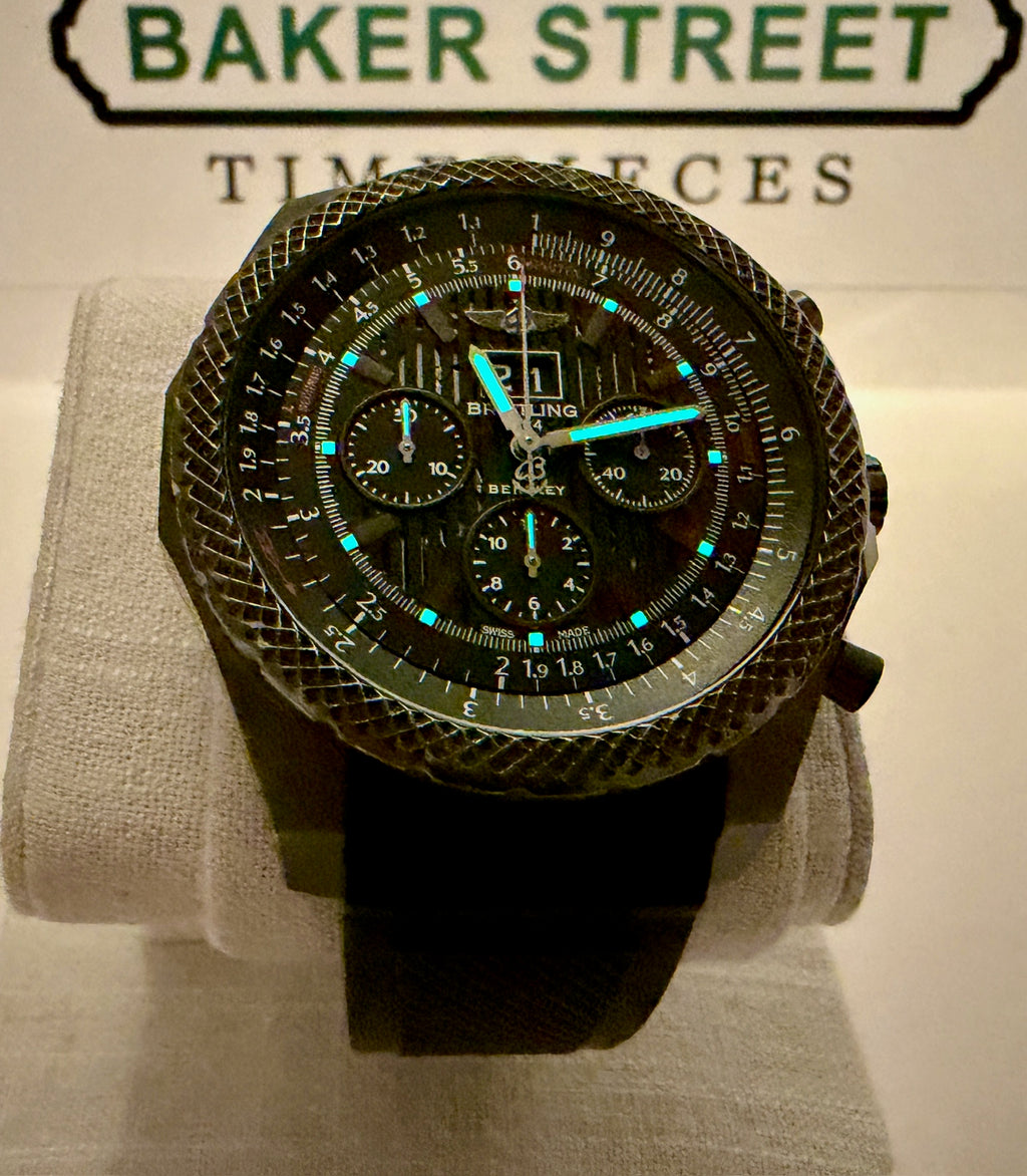 Case #439 — Breitling Bentley 6.75 Speed Midnight Carbon Ref. M44364