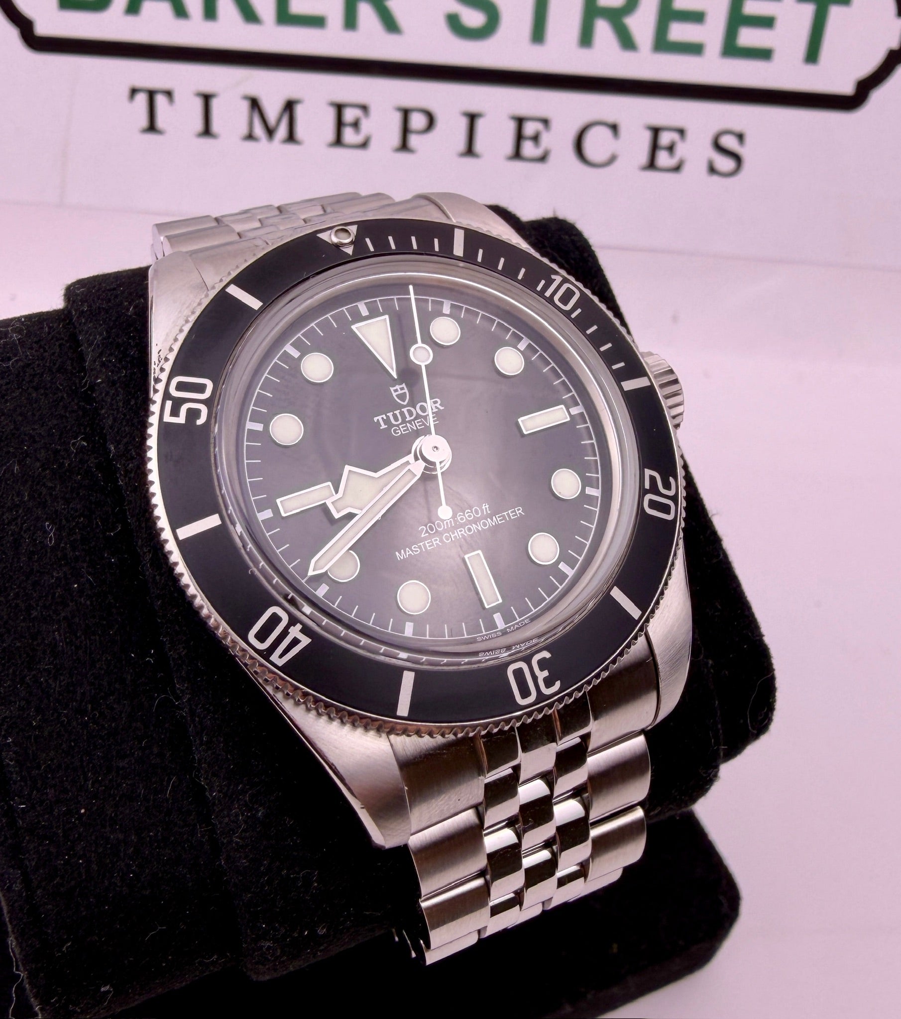 Case #411 — Tudor Black Bay 41 Heritage “Monochrome” on Five-Link Bracelet Ref. M7941A1A0NU-0003