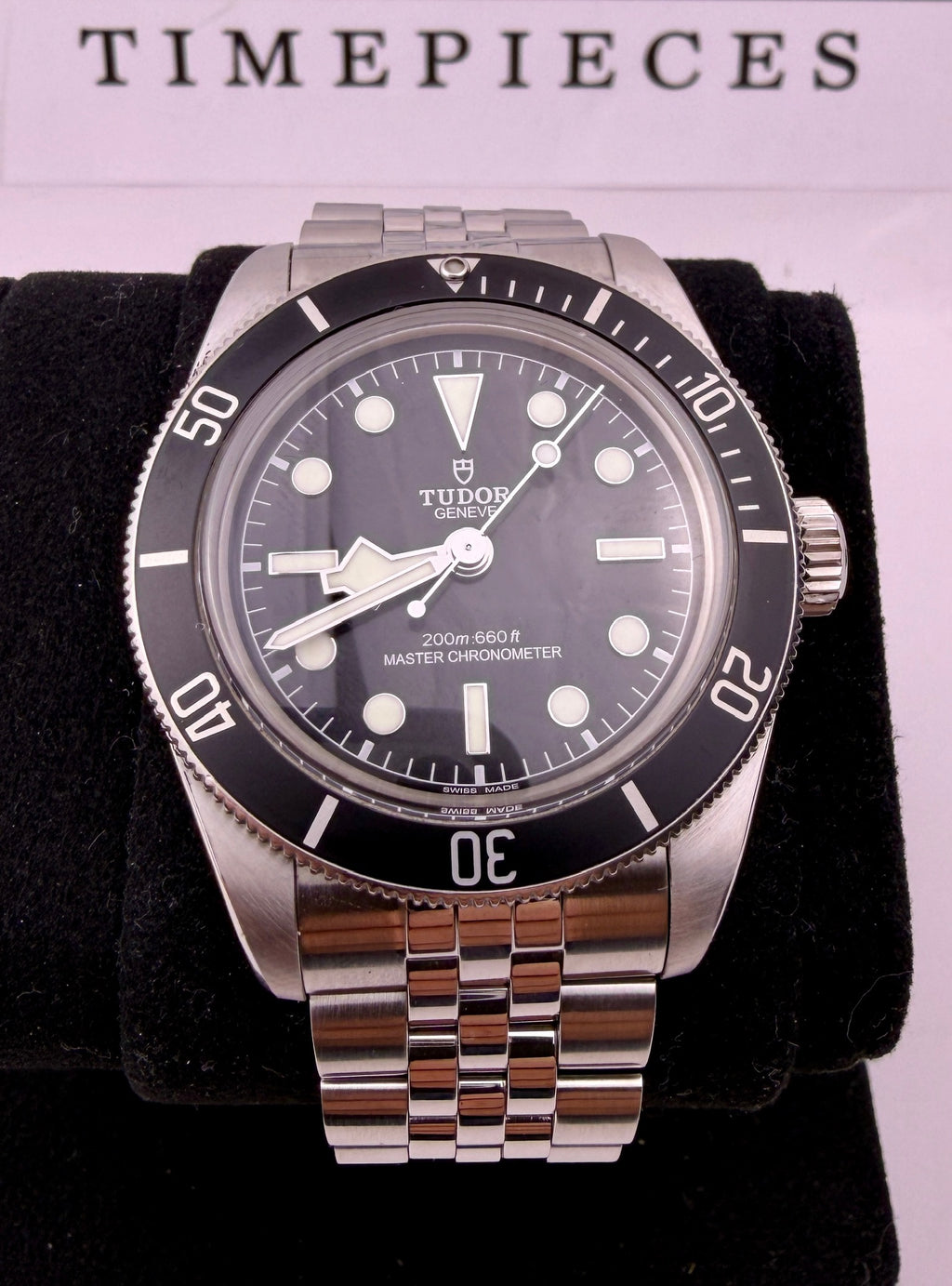 Case #411 — Tudor Black Bay 41 Heritage “Monochrome” on Five-Link Bracelet Ref. M7941A1A0NU-0003