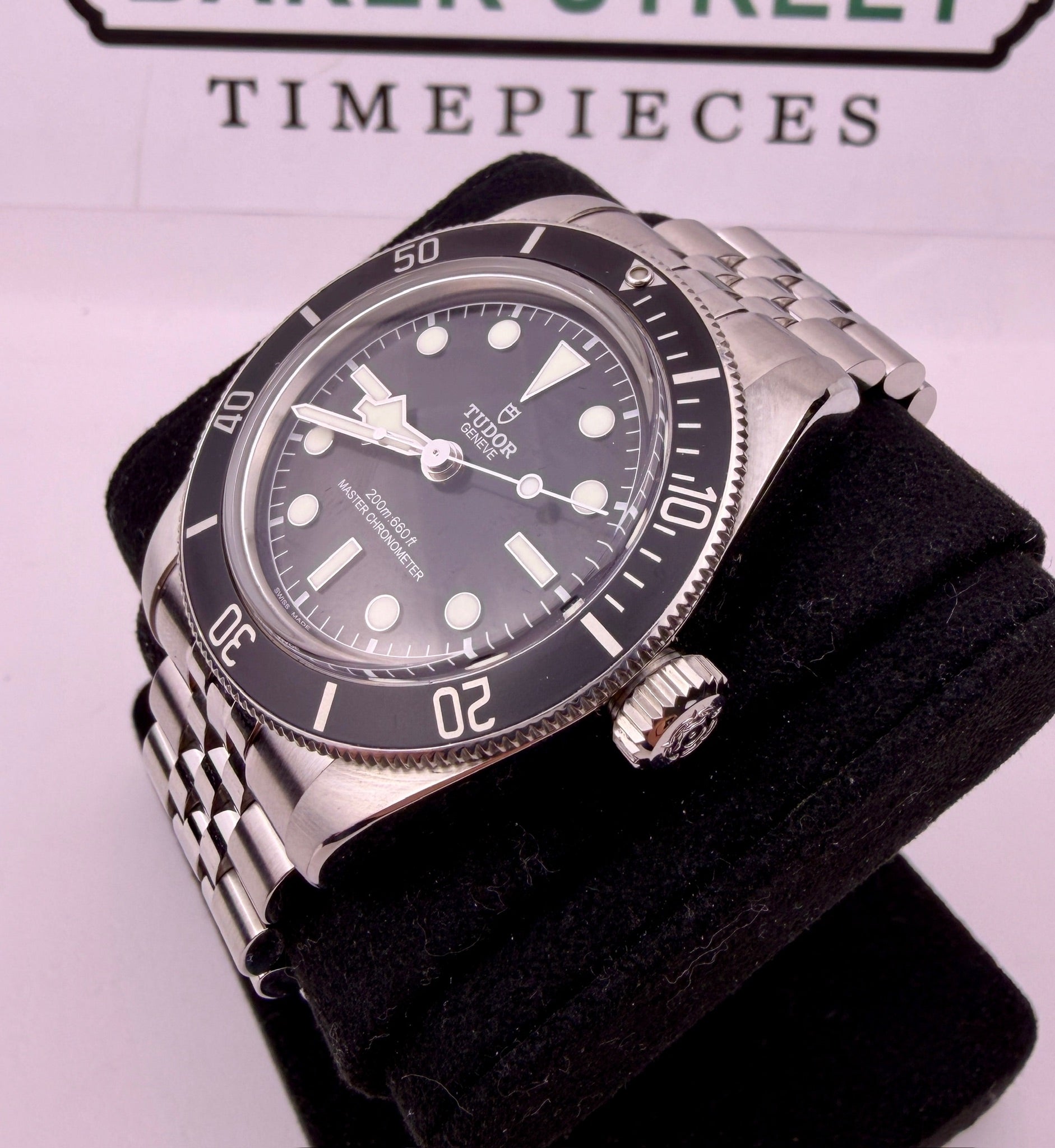 Case #411 — Tudor Black Bay 41 Heritage “Monochrome” on Five-Link Bracelet Ref. M7941A1A0NU-0003