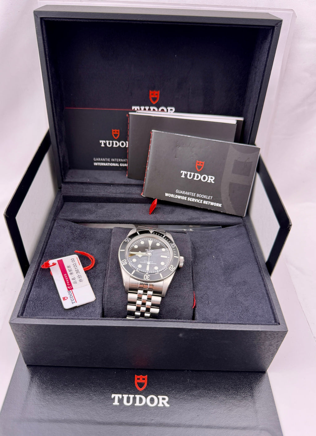 Case #411 — Tudor Black Bay 41 Heritage “Monochrome” on Five-Link Bracelet Ref. M7941A1A0NU-0003