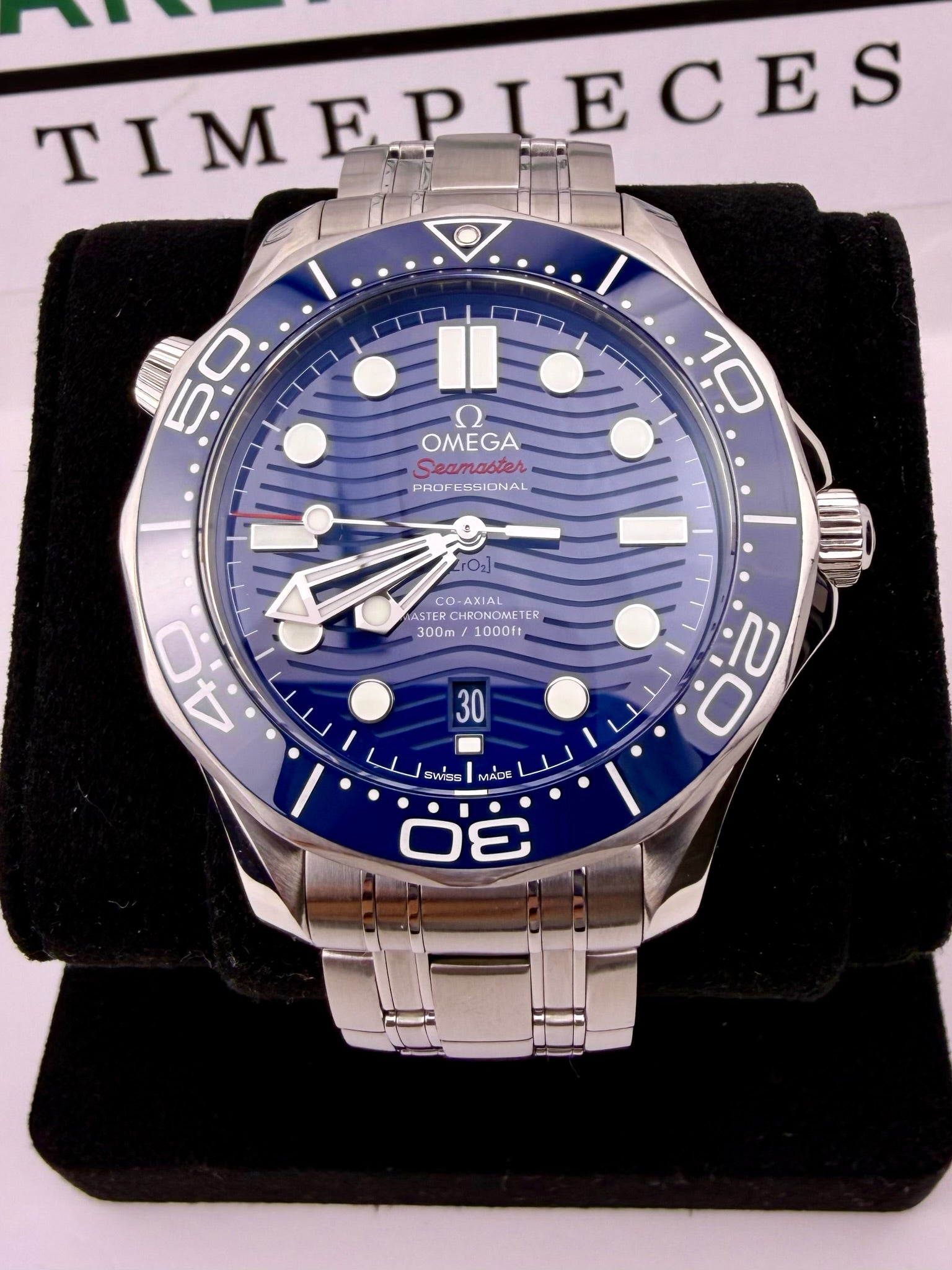 Case #427 — Omega Seamaster Professional 300 Blue Ref. 210.30.42.20.03.001
