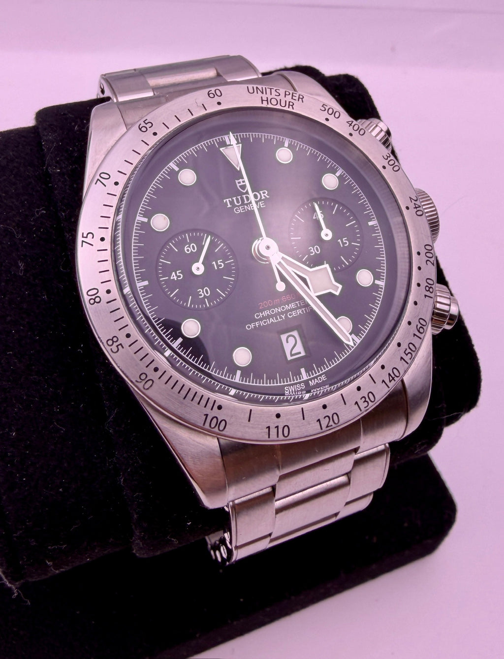 Case #441 — Tudor Black Bay Chronograph Black Ref. M79360N-0004