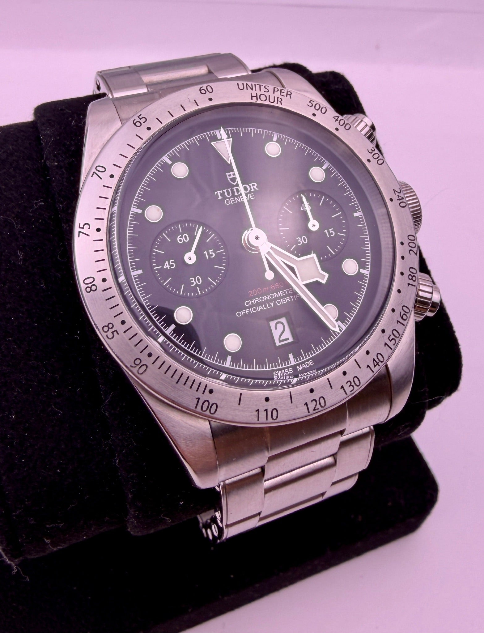 Case #441 — Tudor Black Bay Chronograph Black Ref. M79360N-0004