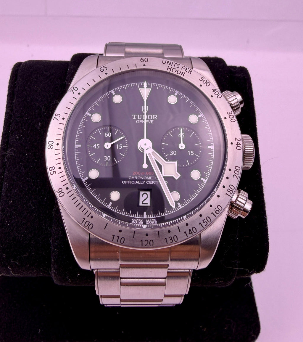 Case #441 — Tudor Black Bay Chronograph Black Ref. M79360N-0004
