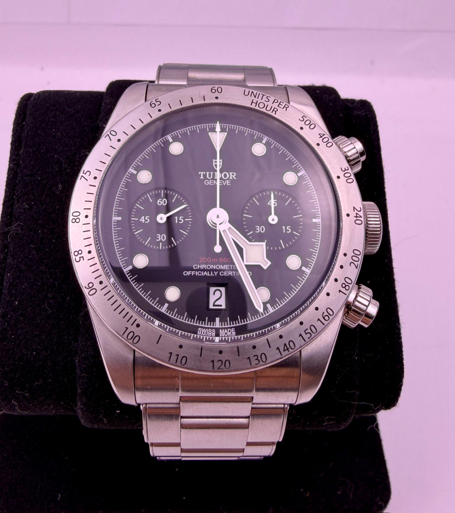 Case #441 — Tudor Black Bay Chronograph Black Ref. M79360N-0004