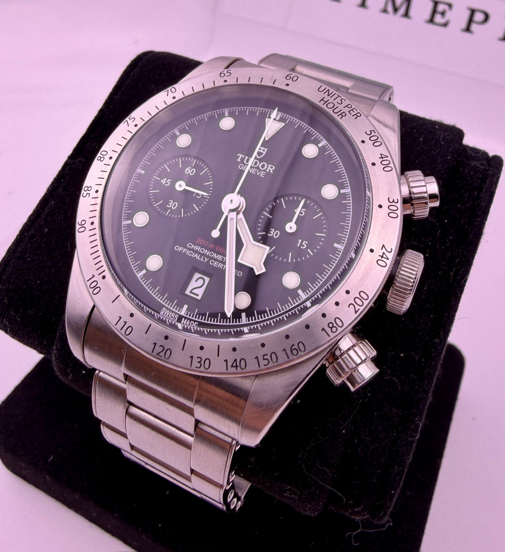 Case #441 — Tudor Black Bay Chronograph Black Ref. M79360N-0004