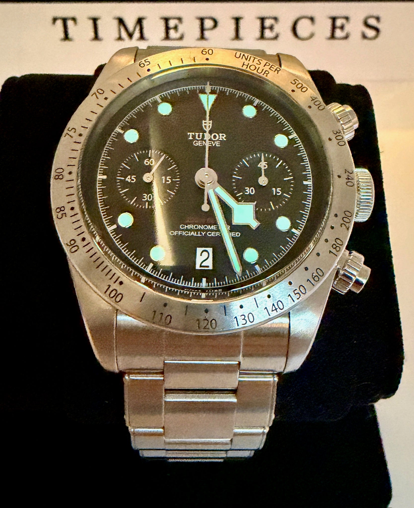 Case #441 — Tudor Black Bay Chronograph Black Ref. M79360N-0004