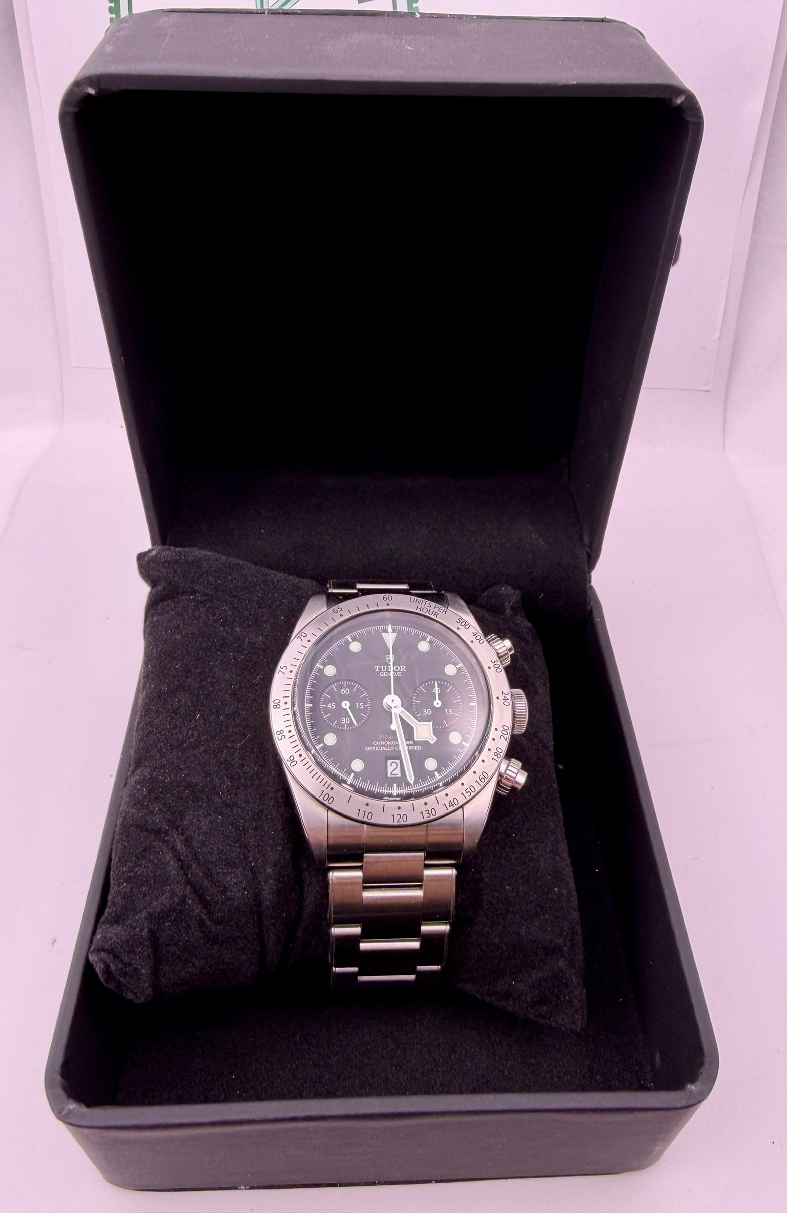 Case #441 — Tudor Black Bay Chronograph Black Ref. M79360N-0004