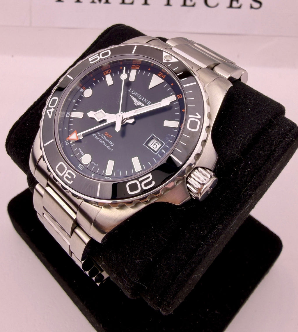 Case #446 — Longines HydroConquest GMT Black Ref. L3.790.4.56.6