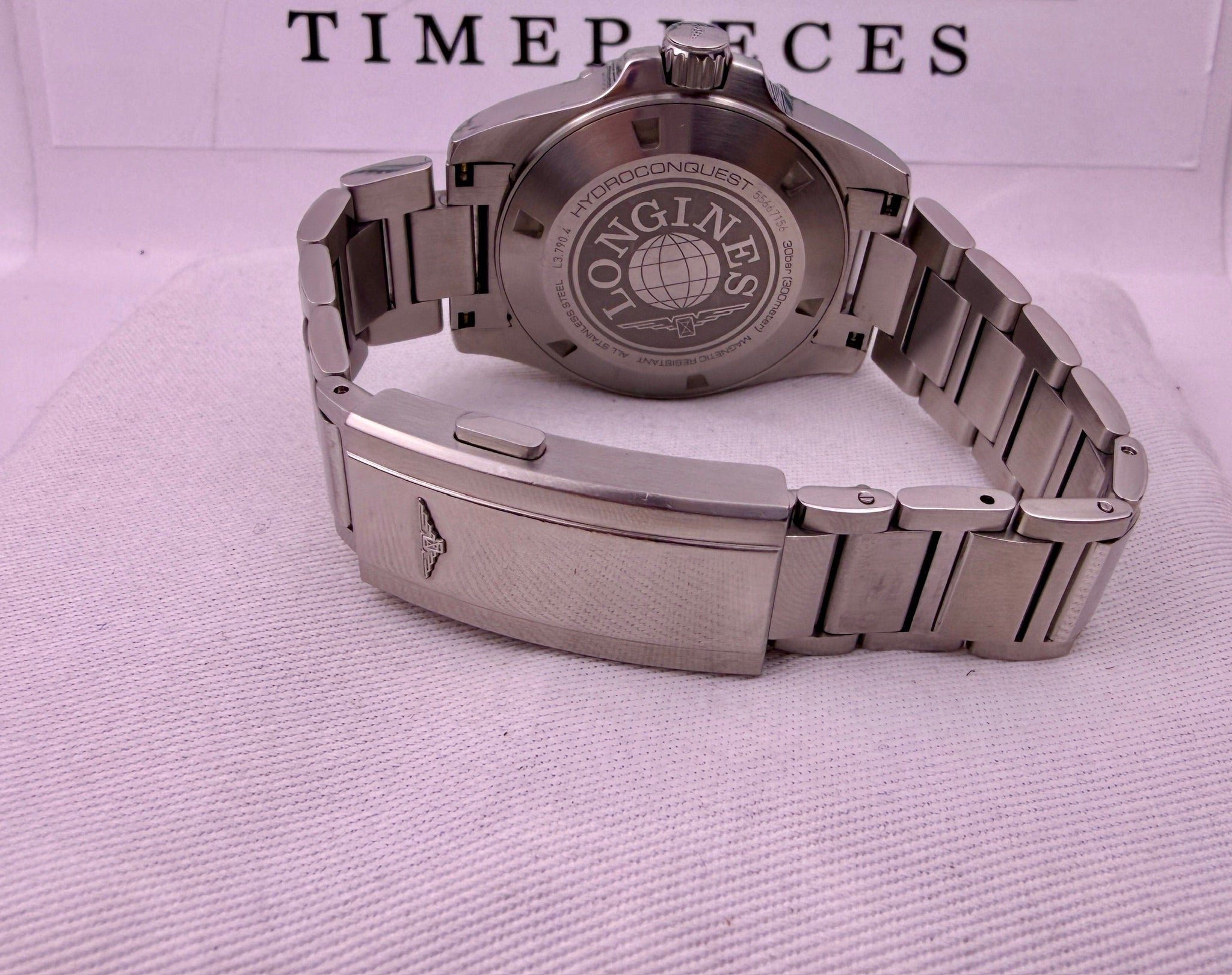 Case #446 — Longines HydroConquest GMT Black Ref. L3.790.4.56.6
