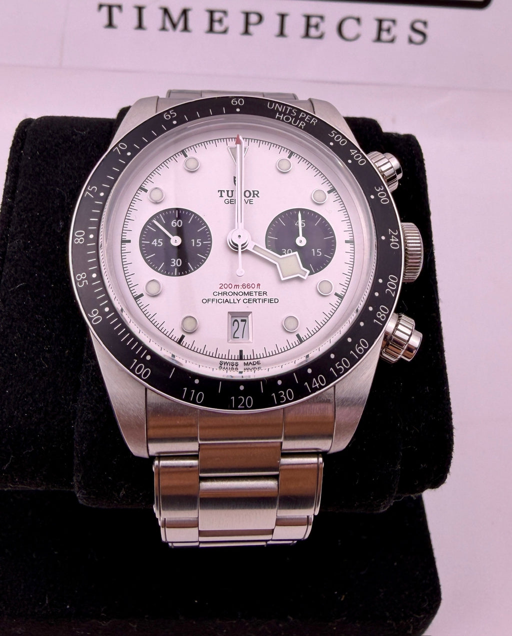 Case #459 — Tudor Black Bay Chronograph Panda Ref. M79360N