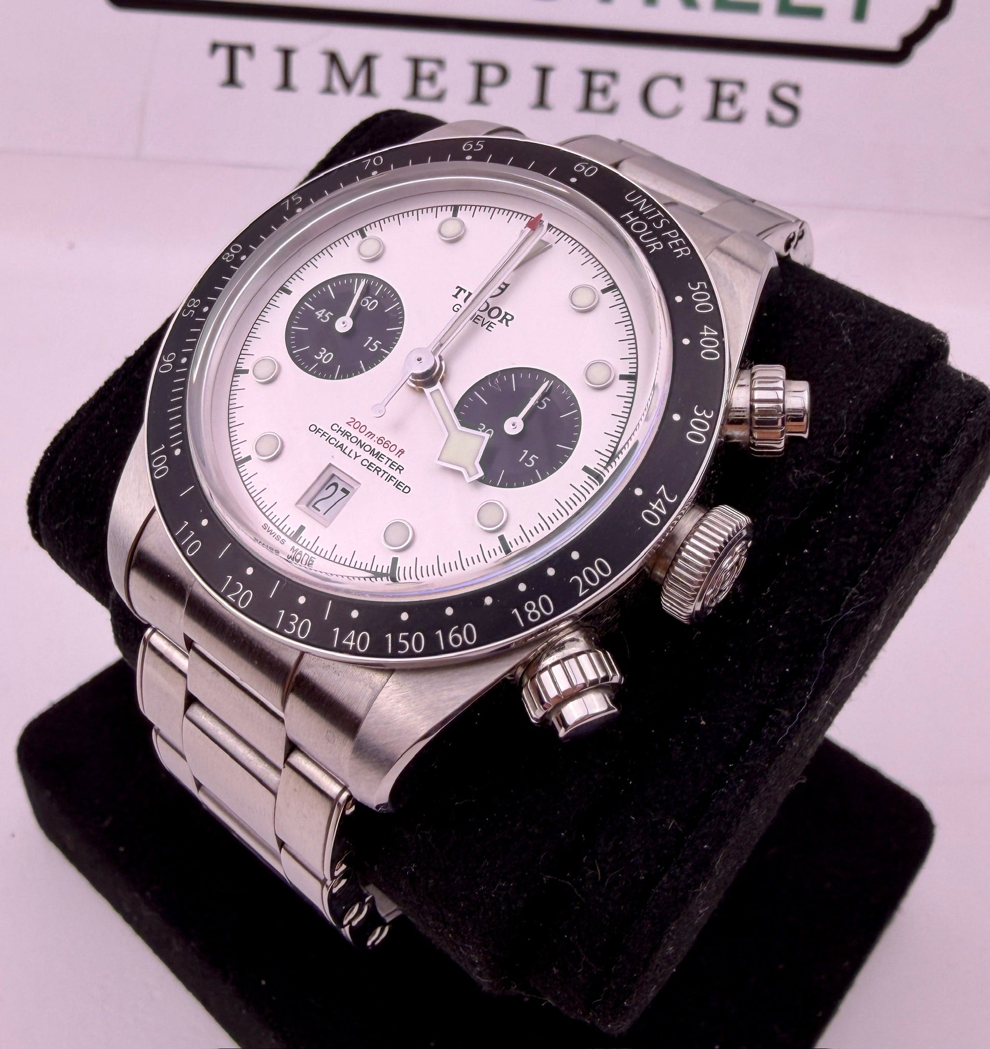 Case #459 — Tudor Black Bay Chronograph Panda Ref. M79360N