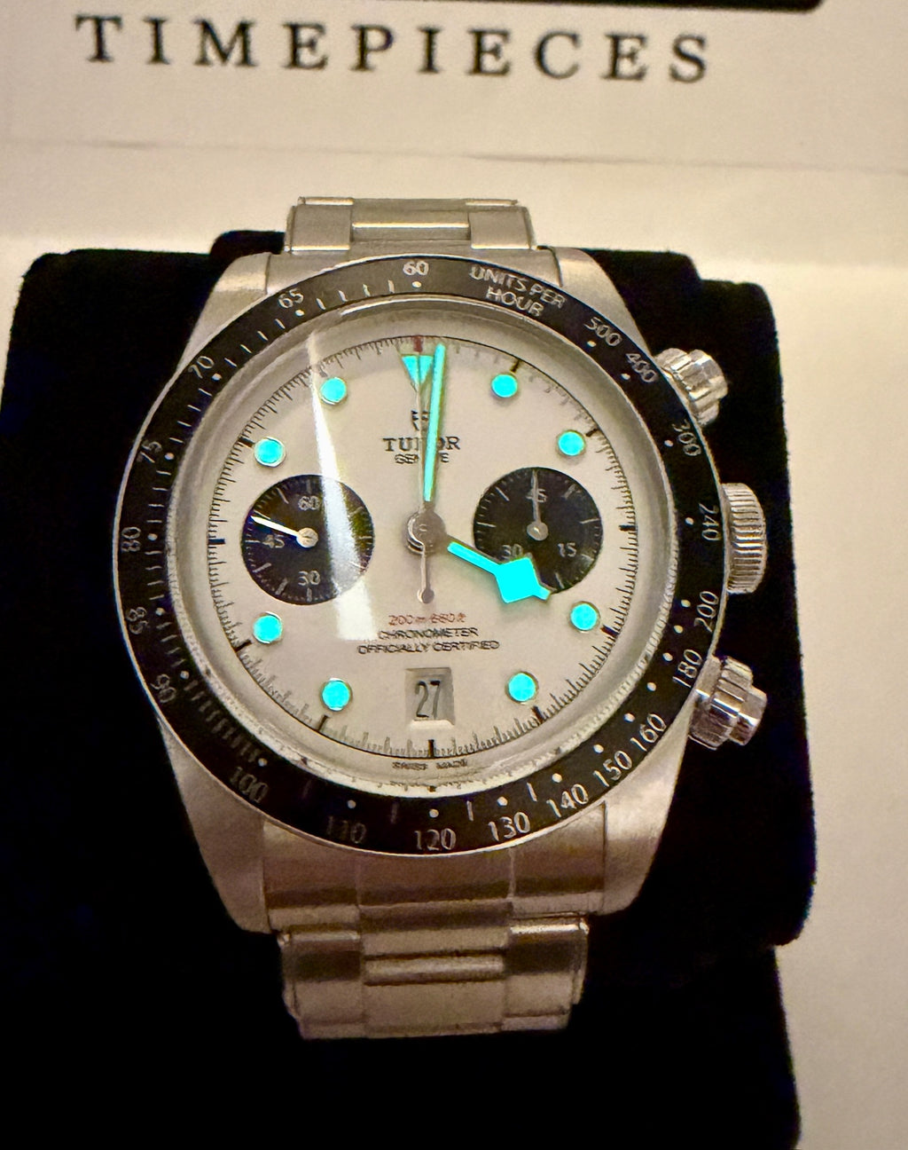 Case #459 — Tudor Black Bay Chronograph Panda Ref. M79360N