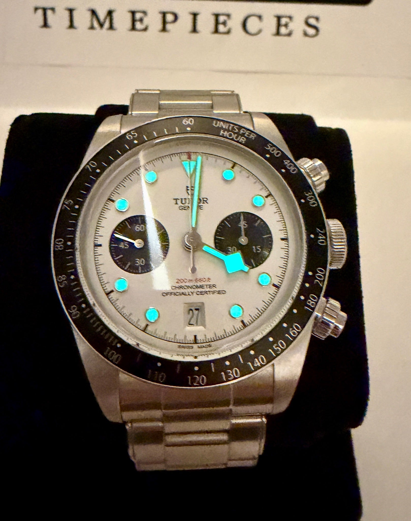 Case #459 — Tudor Black Bay Chronograph Panda Ref. M79360N