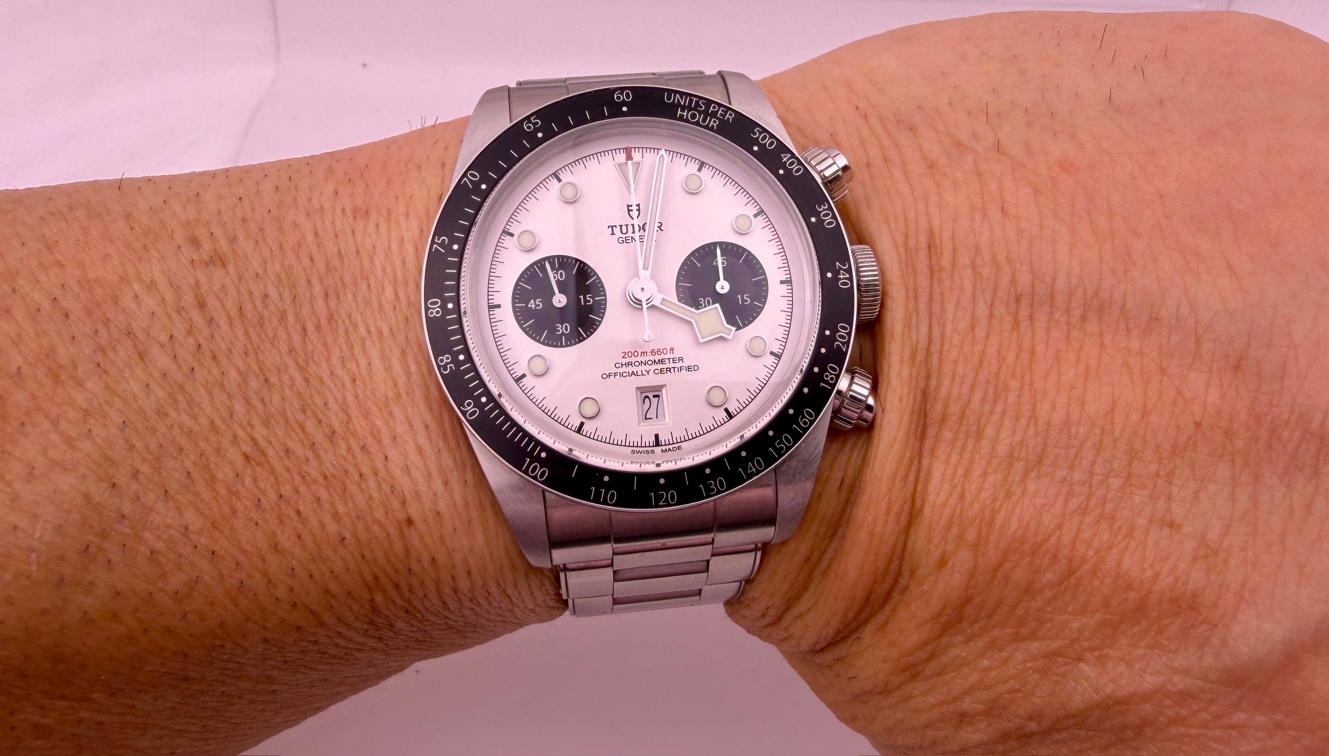 Case #459 — Tudor Black Bay Chronograph Panda Ref. M79360N