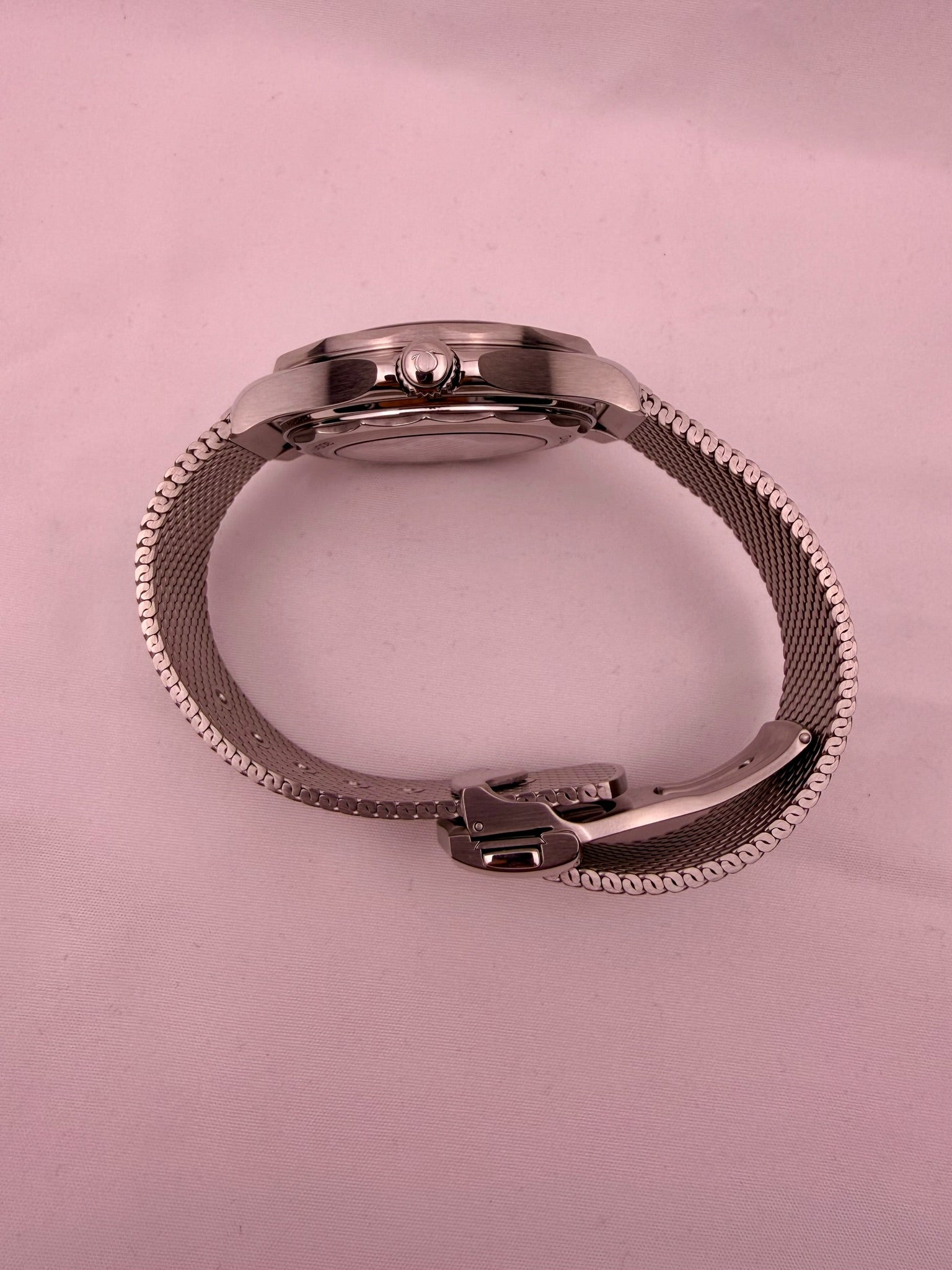 Case #430 — Omega Seamaster Professional 300 Black on Mesh Ref. 210.30.42.20.01.010