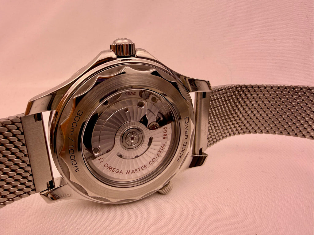 Case #430 — Omega Seamaster Professional 300 Black on Mesh Ref. 210.30.42.20.01.010