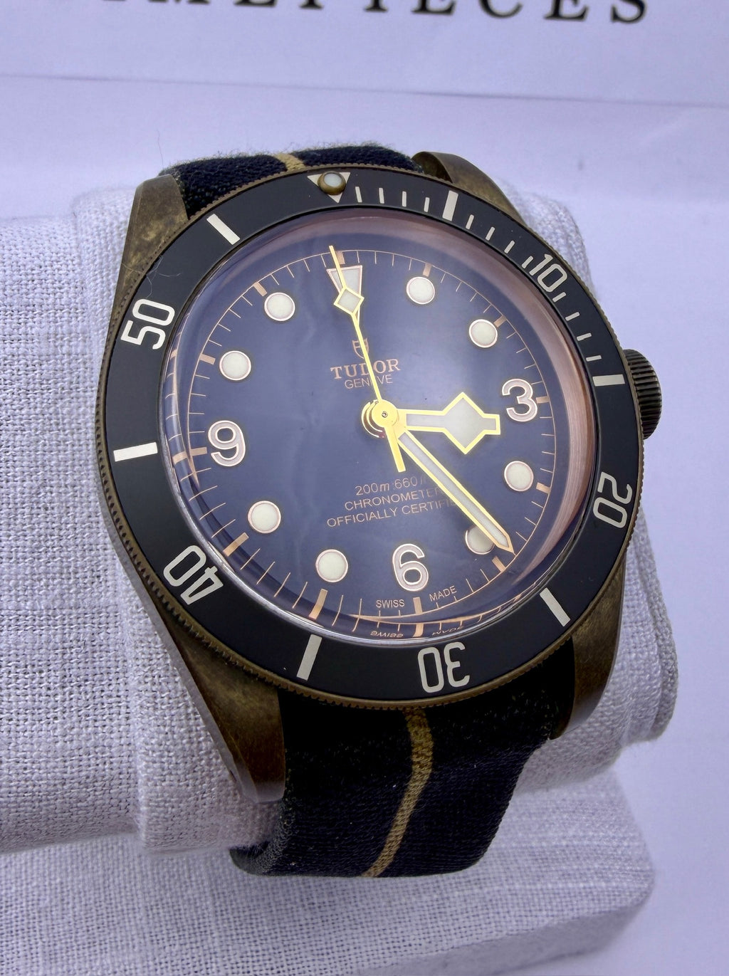 Case #452 — Tudor Black Bay Bronze on NATO Strap Ref. 79250BA