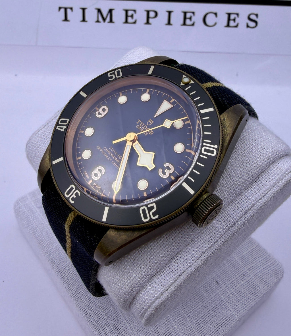 Case #452 — Tudor Black Bay Bronze on NATO Strap Ref. 79250BA
