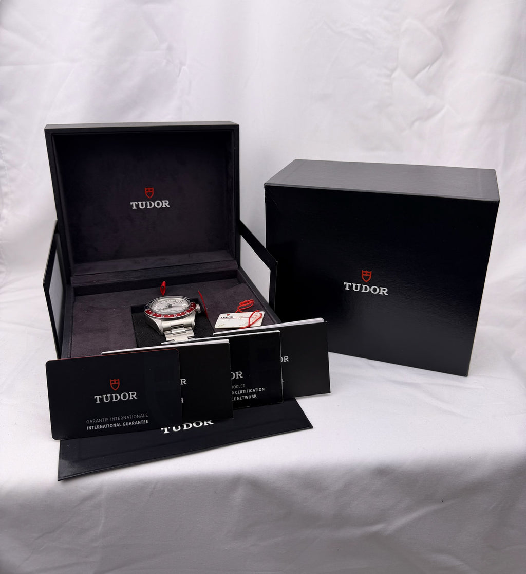Case #466 — Tudor Black Bay GMT “Pepsi Opaline” Ref. 79830RB
