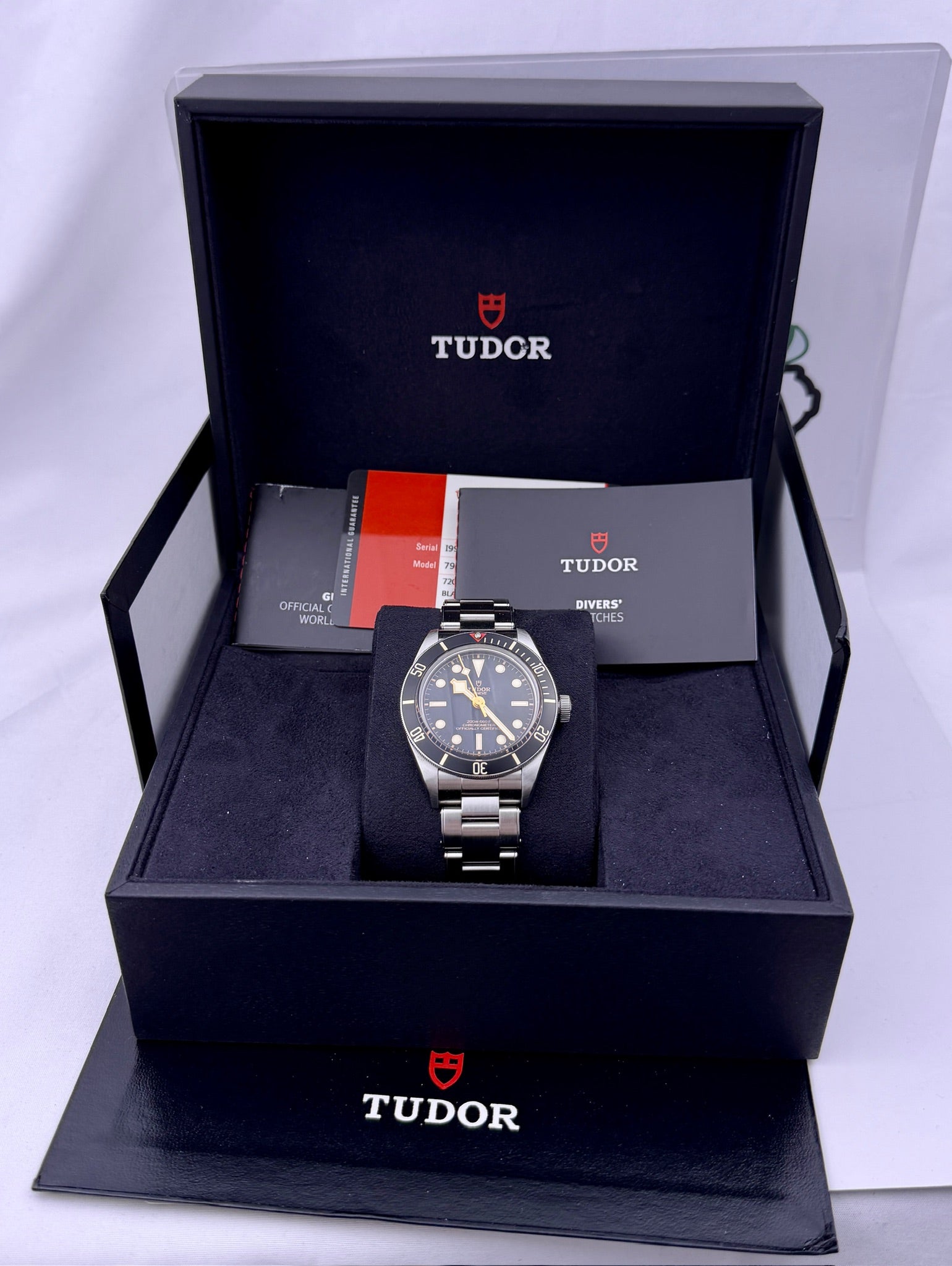 Case #450 — Tudor Black Bay 58 Black / Gilt on Oyster Bracelet Ref. M79030N