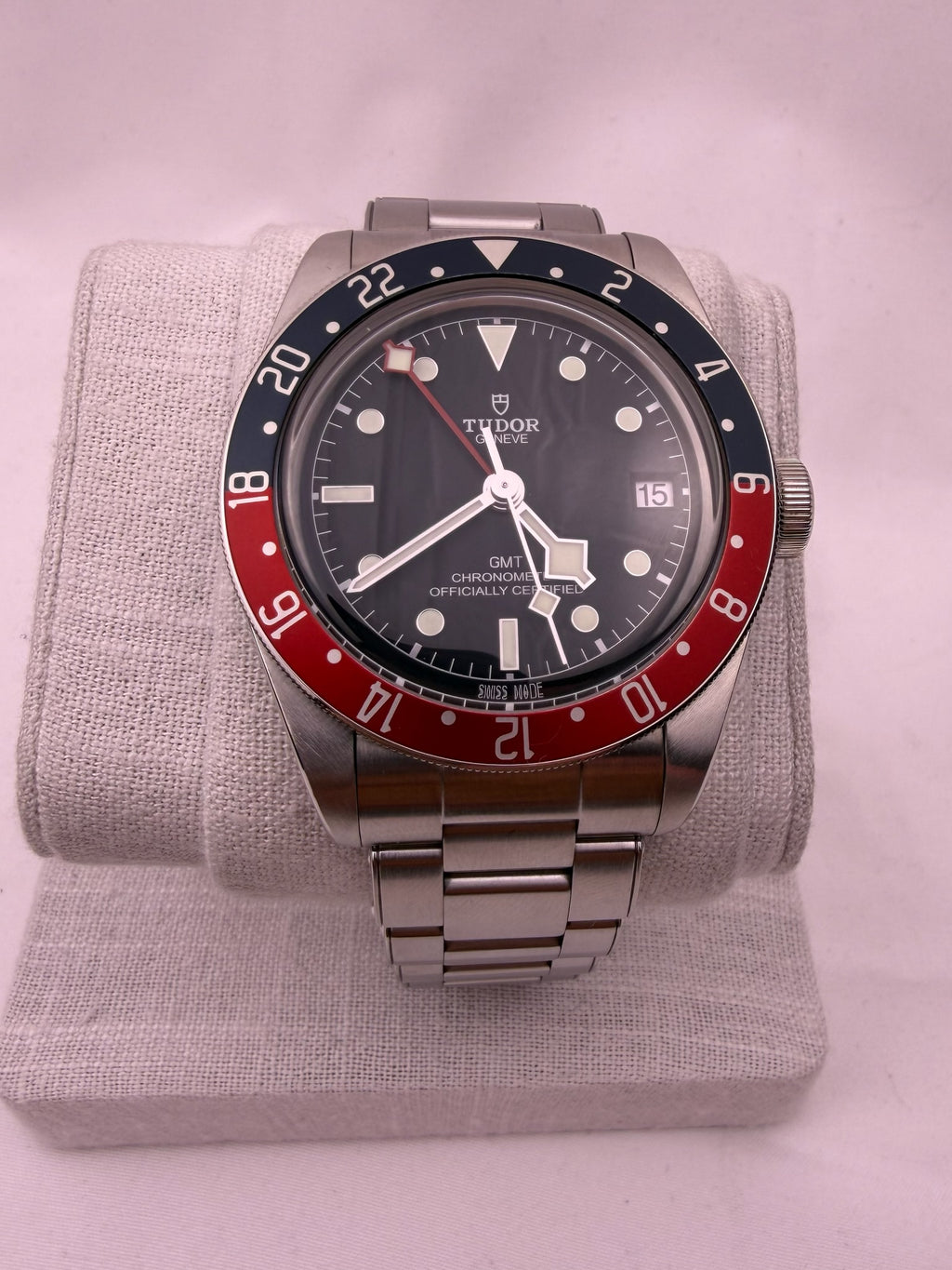 Case #438 — Tudor Black Bay GMT “Pepsi” Black Dial Ref. 79830RB
