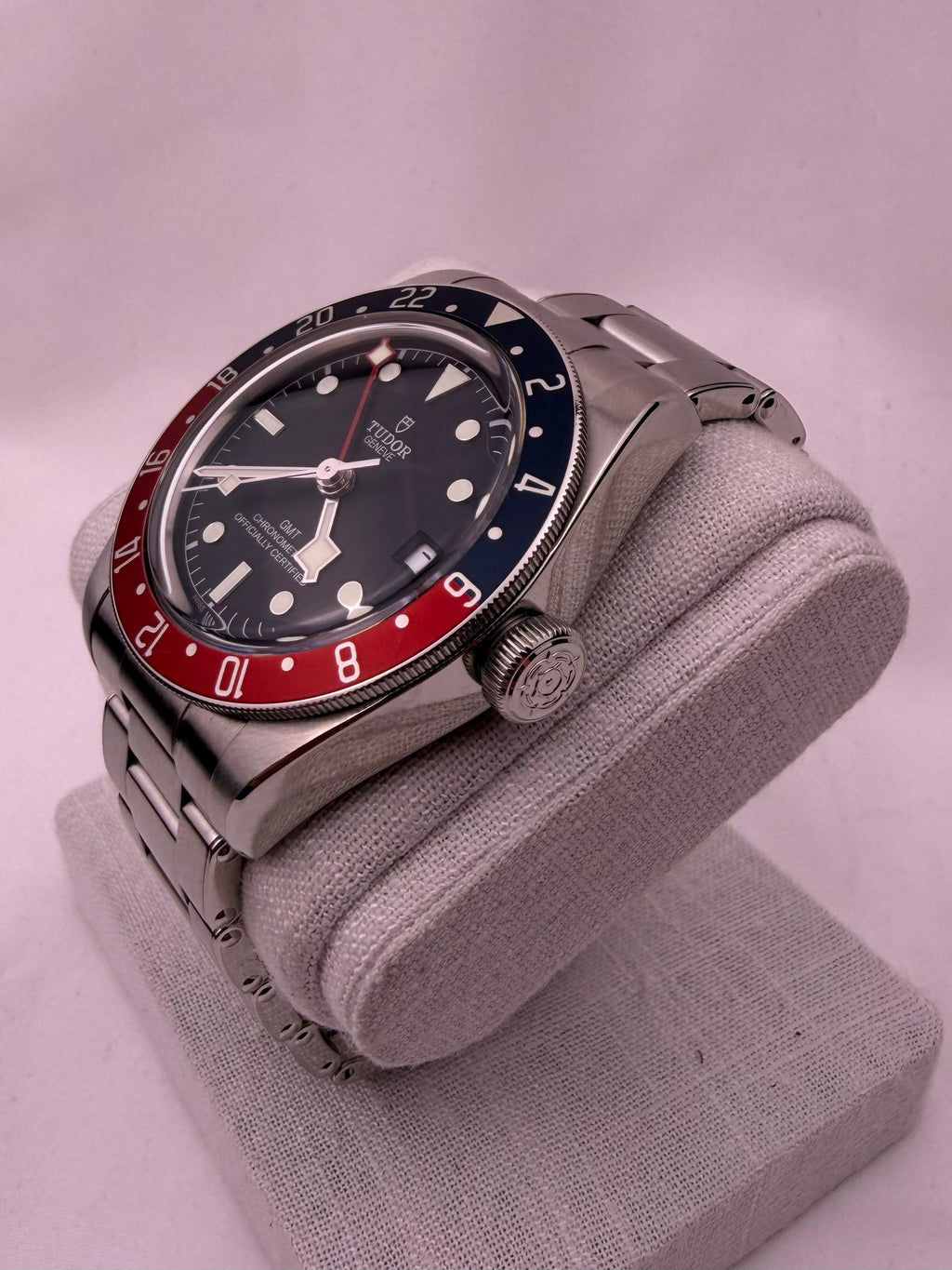 Case #438 — Tudor Black Bay GMT “Pepsi” Black Dial Ref. 79830RB